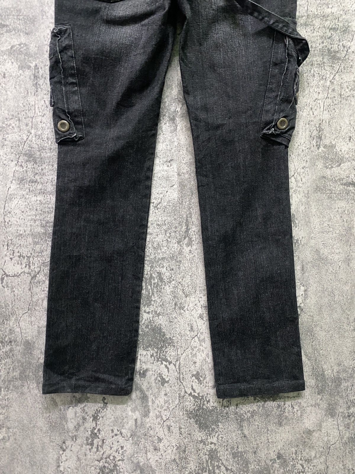 Designer × Japanese Brand × Seditionaries AULA AILA Bondage Multipocket Low Waist Zipper Denim Size US 28 / EU 44 - 13 Thumbnail
