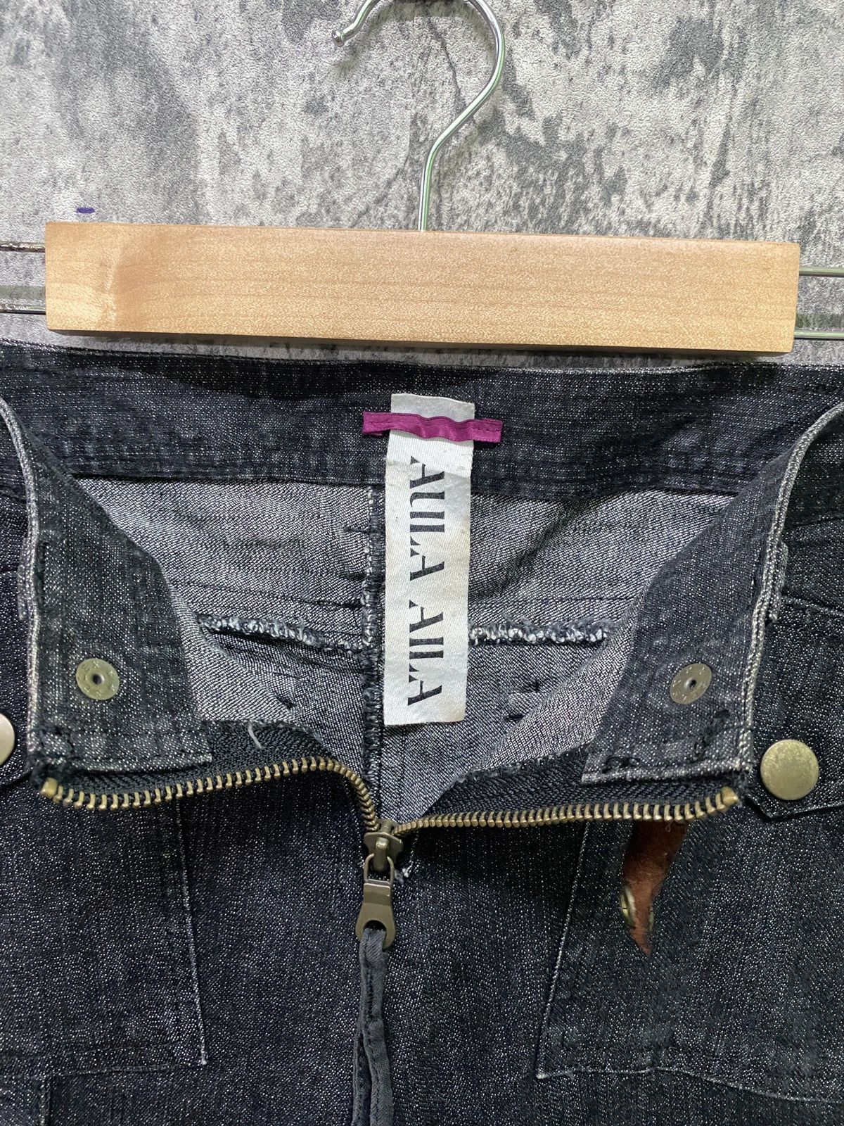 Designer × Japanese Brand × Seditionaries AULA AILA Bondage Multipocket Low Waist Zipper Denim Size US 28 / EU 44 - 14 Thumbnail