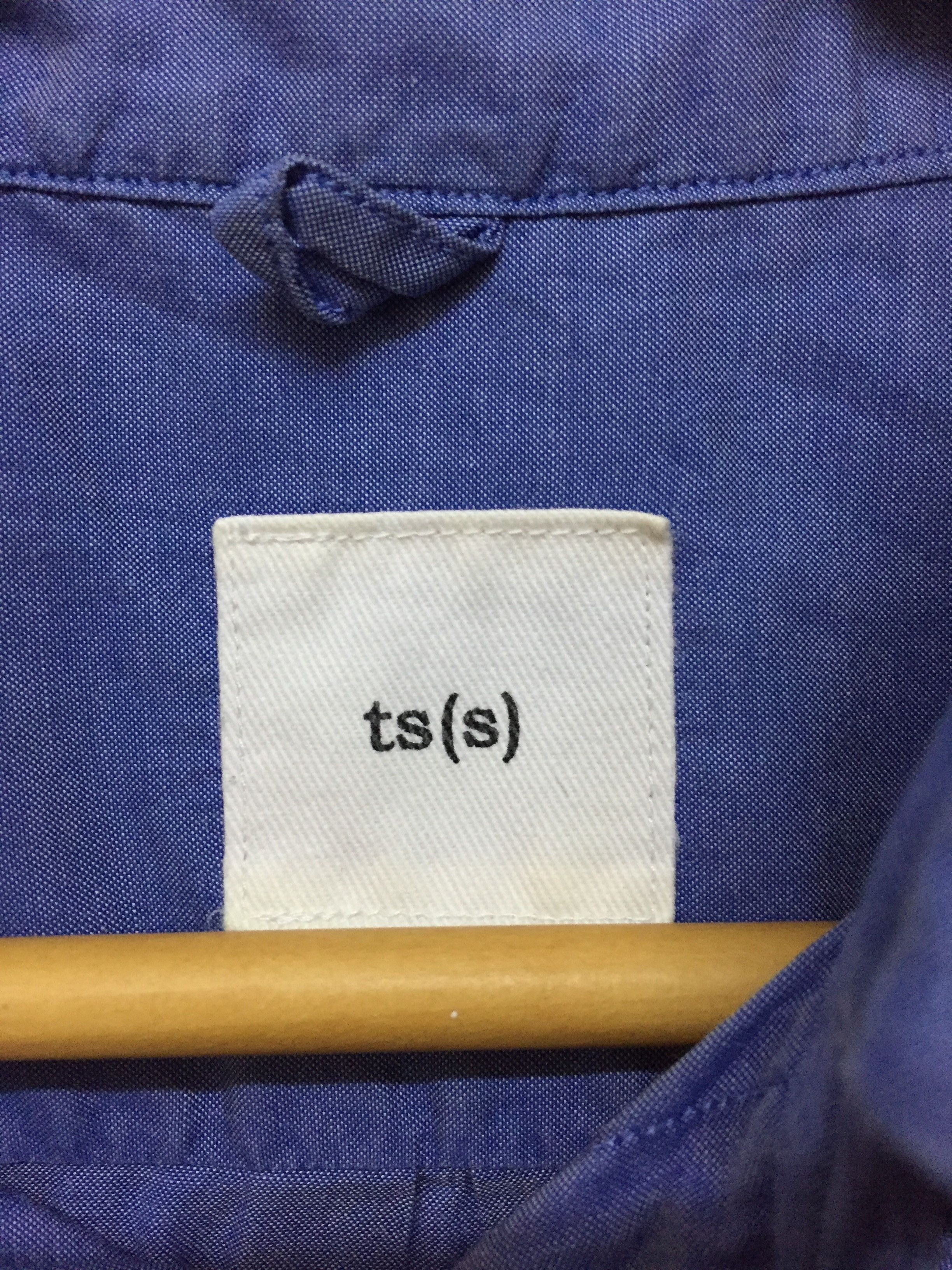 Engineered Garments × Japanese Brand × Ts(S) lime blue slab shirt Size US M / EU 48-50 / 2 - 7 Thumbnail