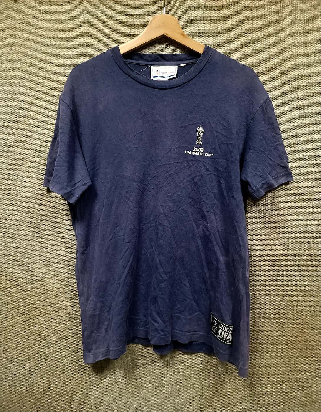 Vintage vintage t shirt FIFA world cup 2002 made in japan Size US M / EU 48-50 / 2 - 1 Thumbnail