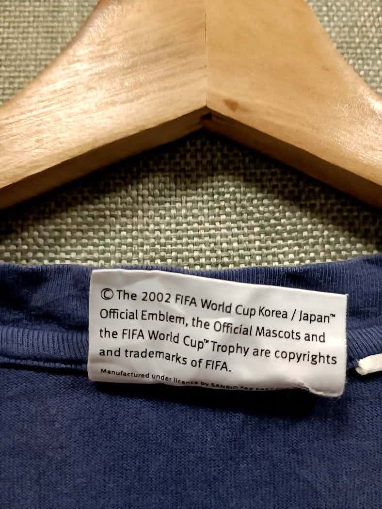 Vintage vintage t shirt FIFA world cup 2002 made in japan Size US M / EU 48-50 / 2 - 6 Thumbnail