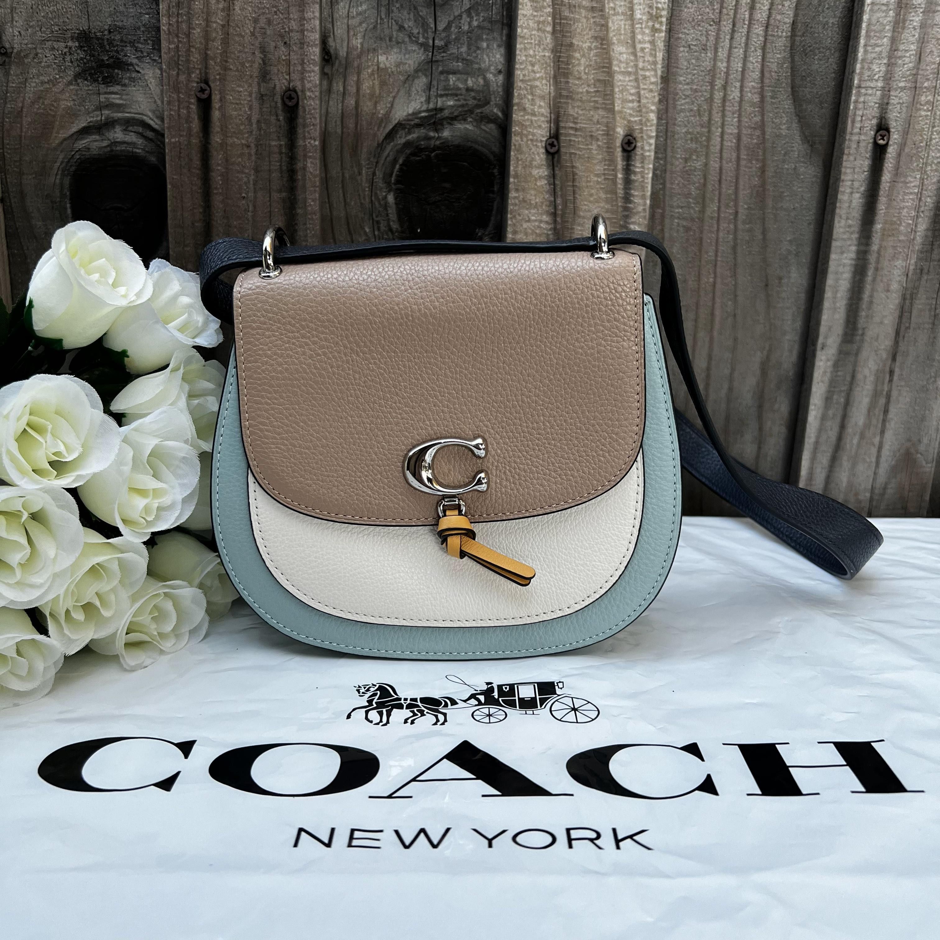 Coach Remi Saddle Bag In Colorblock 1330 Bags Luggage