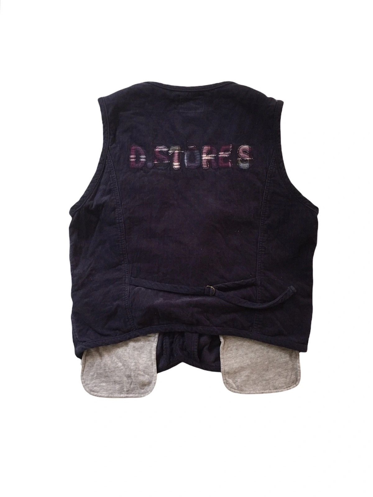 Japanese Brand × Vintage 🔥Drug Store's Mega Rare Styles Vests Size US S / EU 44-46 / 1 - 2 Thumbnail