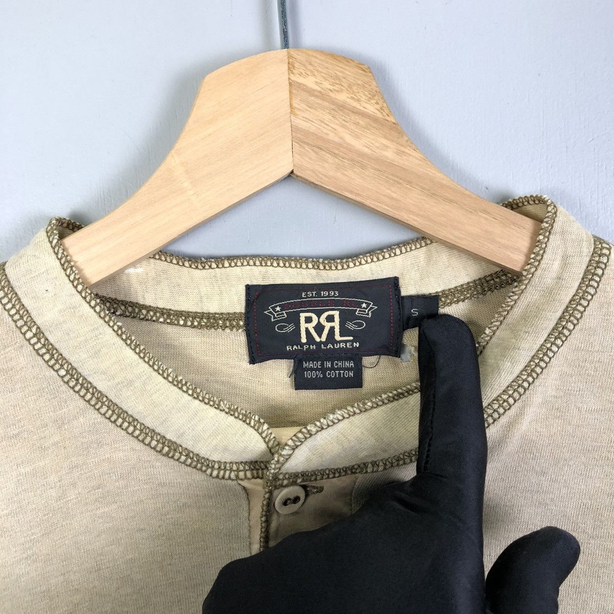 Ralph Lauren Distressed RRL By Ralph Lauren Long sleeve tshirt Size US S / EU 44-46 / 1 - 2 Thumbnail