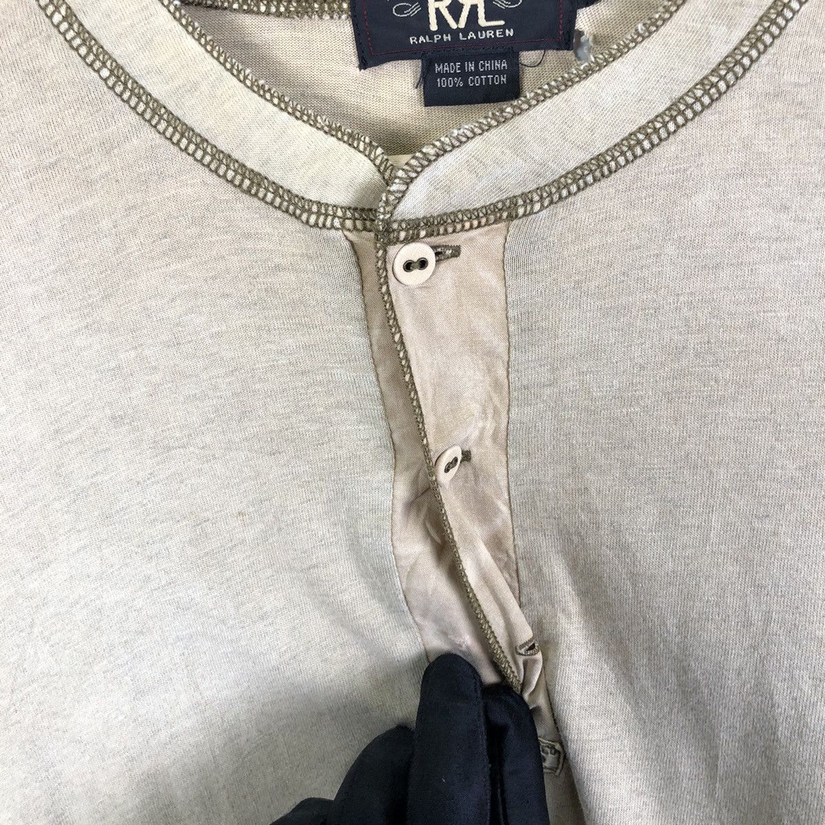 Ralph Lauren Distressed RRL By Ralph Lauren Long sleeve tshirt Size US S / EU 44-46 / 1 - 3 Thumbnail