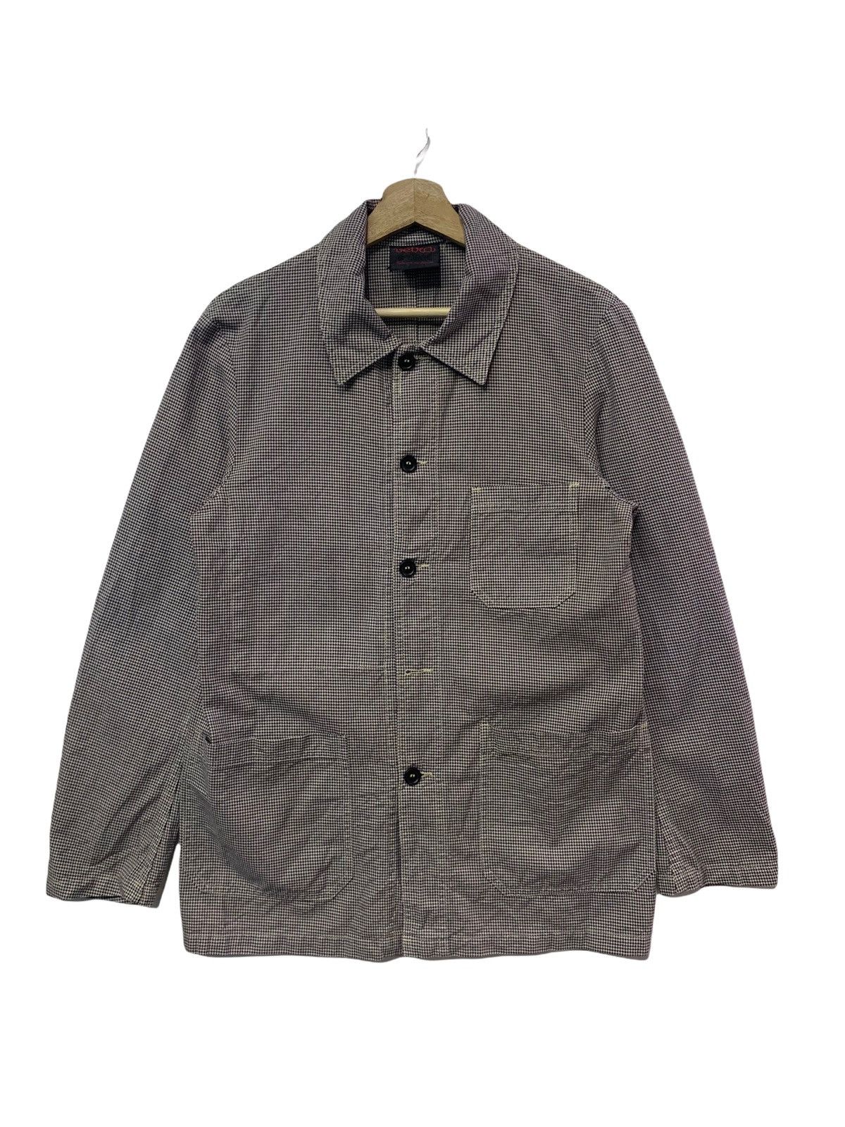 Vetra 🔥VETRA FRANCE WORKERS GINGHAM CHECKERED JACKETS Size US M / EU 48-50 / 2 - 1 Thumbnail