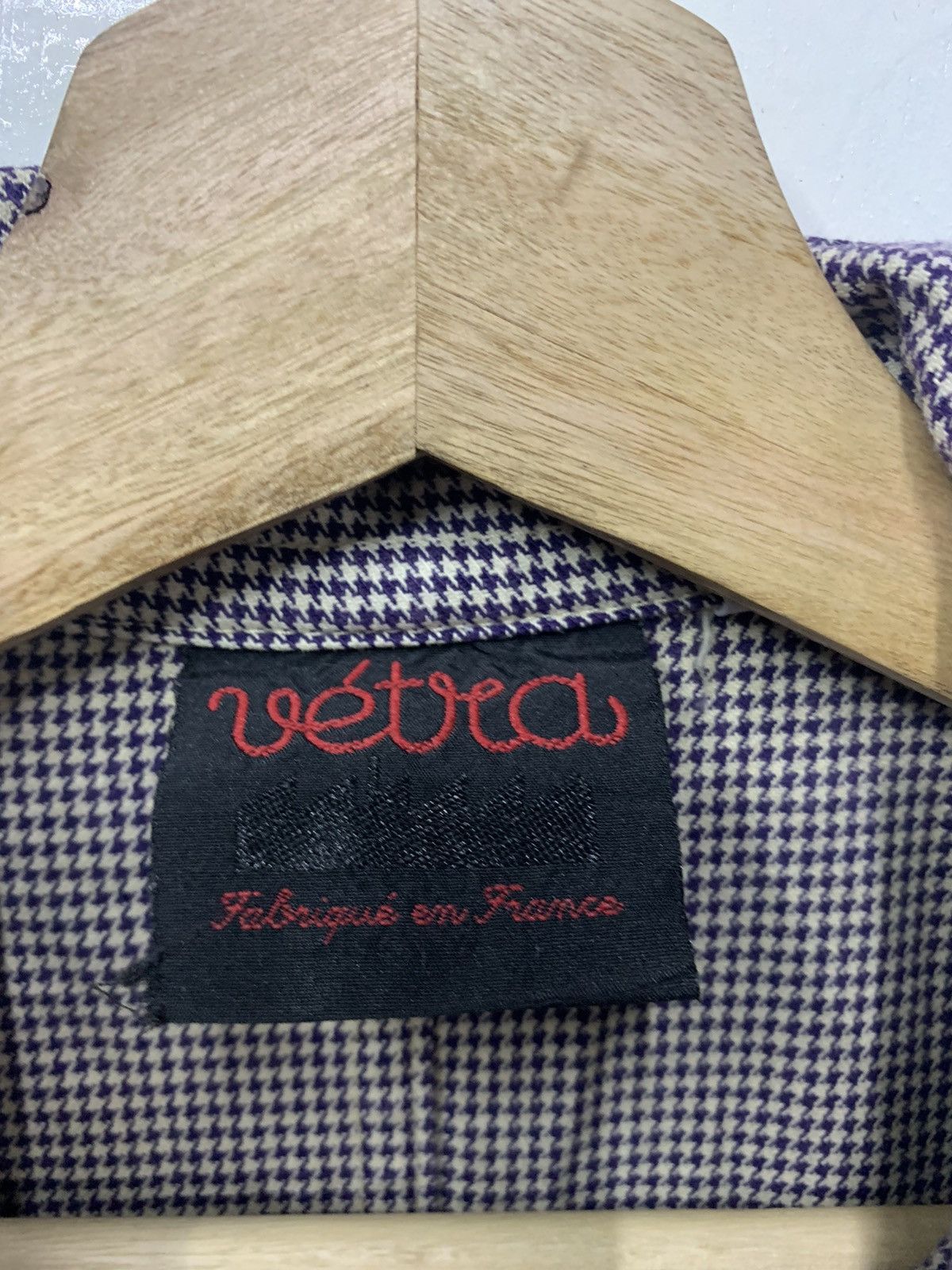 Vetra 🔥VETRA FRANCE WORKERS GINGHAM CHECKERED JACKETS Size US M / EU 48-50 / 2 - 8 Thumbnail