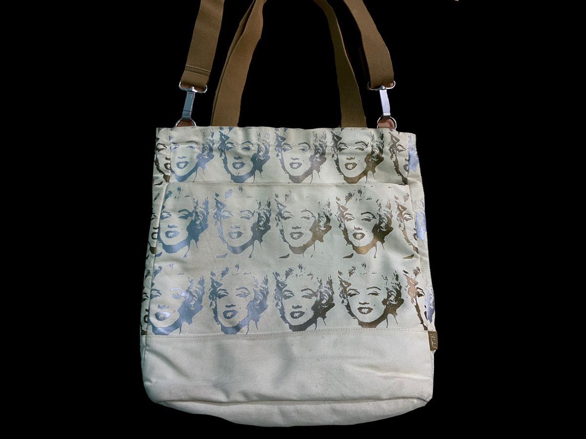 Andy Warhol ANDY WARHOL COATED CANVAS MARYLIN MONROE TOTE /SHOULDER BAG Size ONE SIZE - 7 Thumbnail