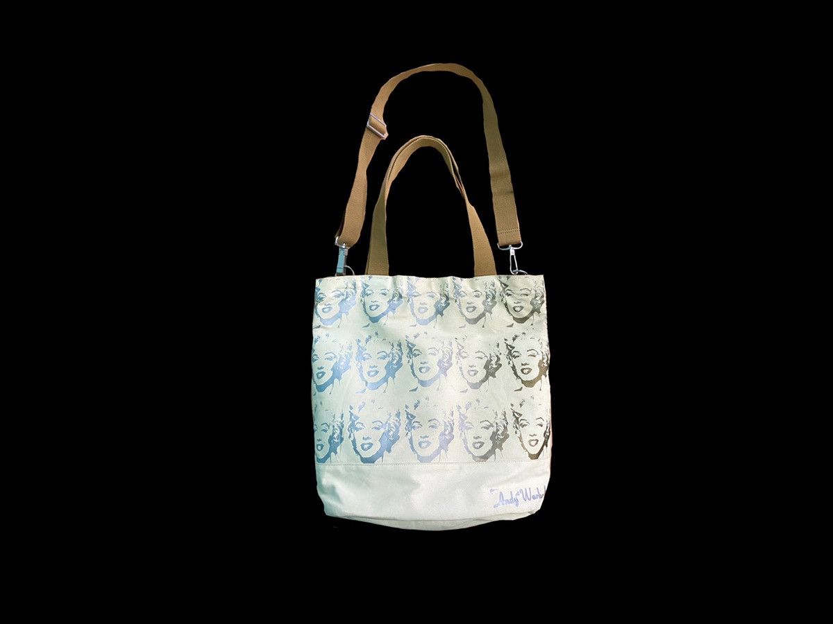 Andy Warhol ANDY WARHOL COATED CANVAS MARYLIN MONROE TOTE /SHOULDER BAG Size ONE SIZE - 1 Thumbnail