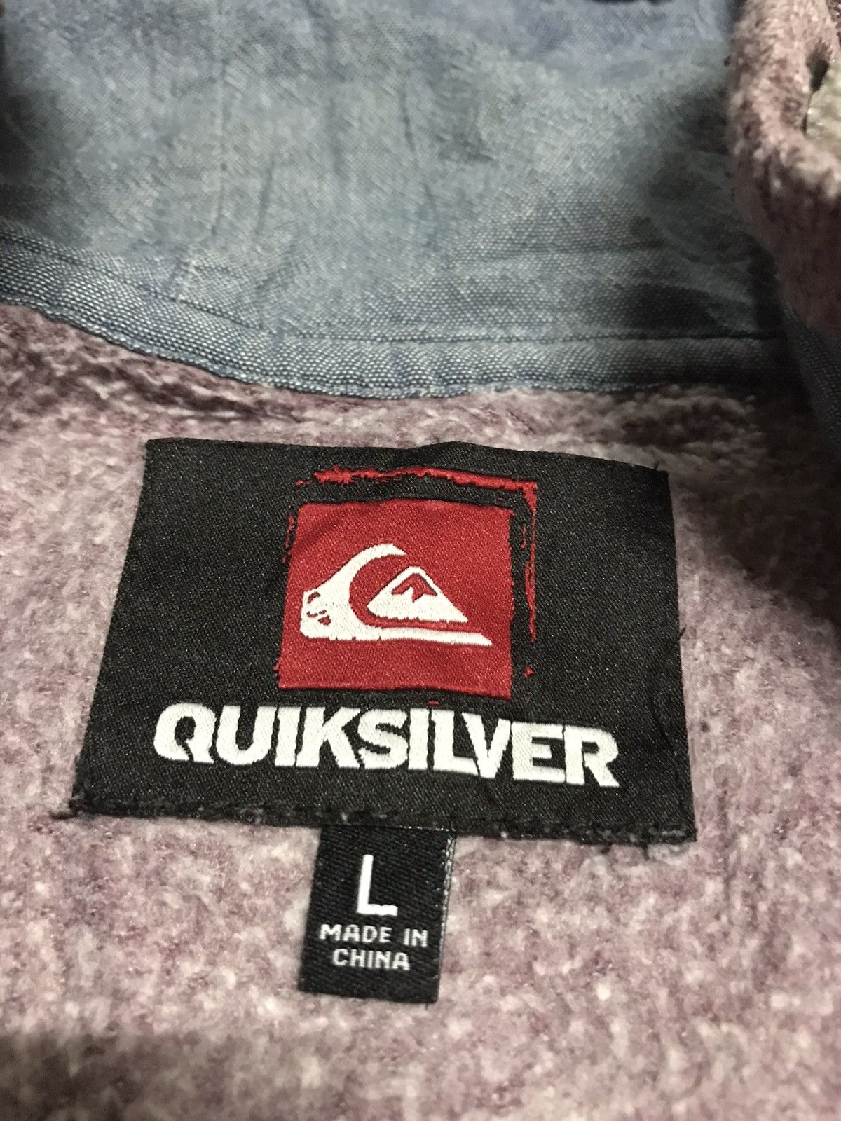 Quiksilver quiksilver zipper hoddie Size US L / EU 52-54 / 3 - 7 Thumbnail