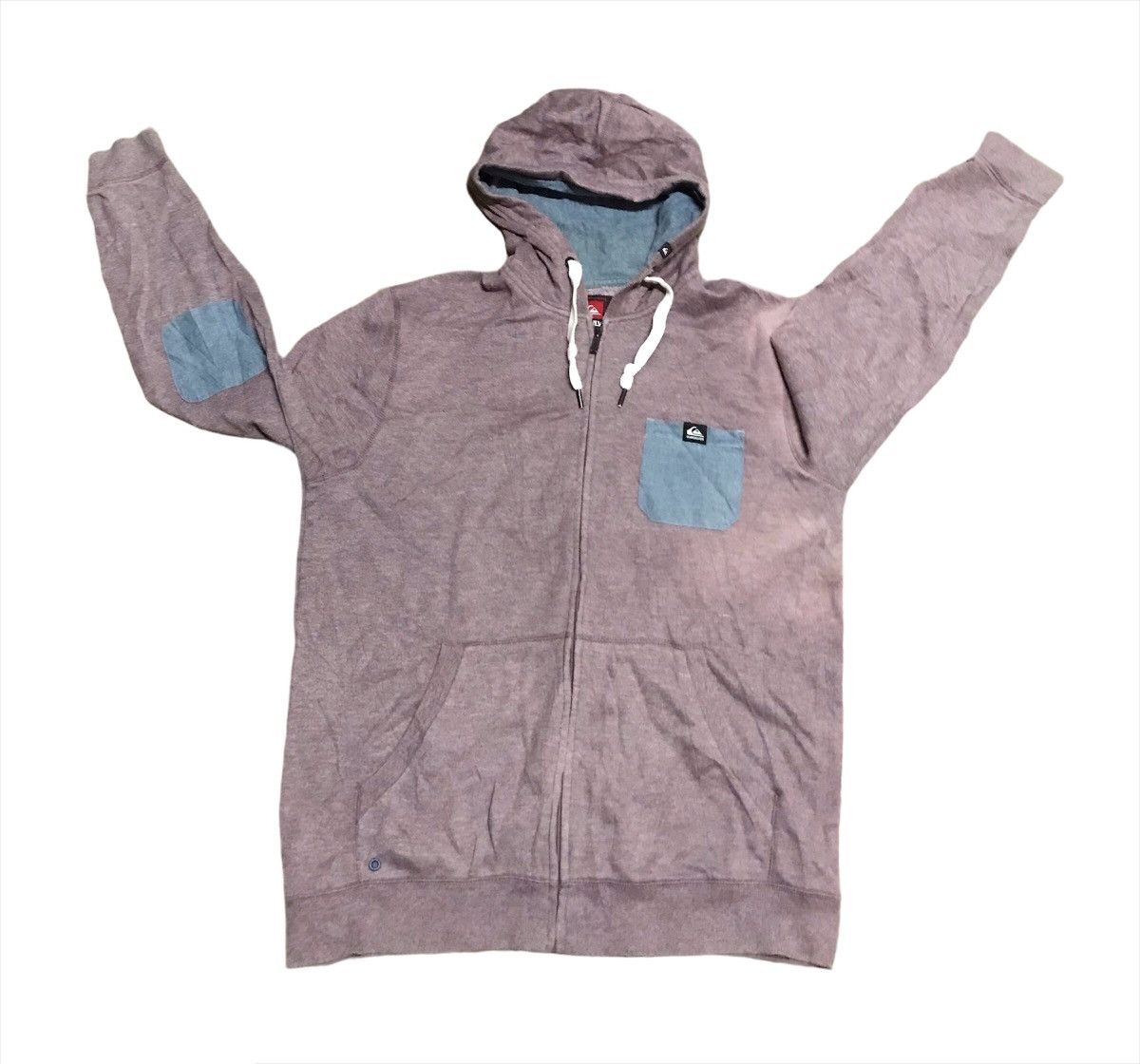 Quiksilver quiksilver zipper hoddie Size US L / EU 52-54 / 3 - 4 Thumbnail