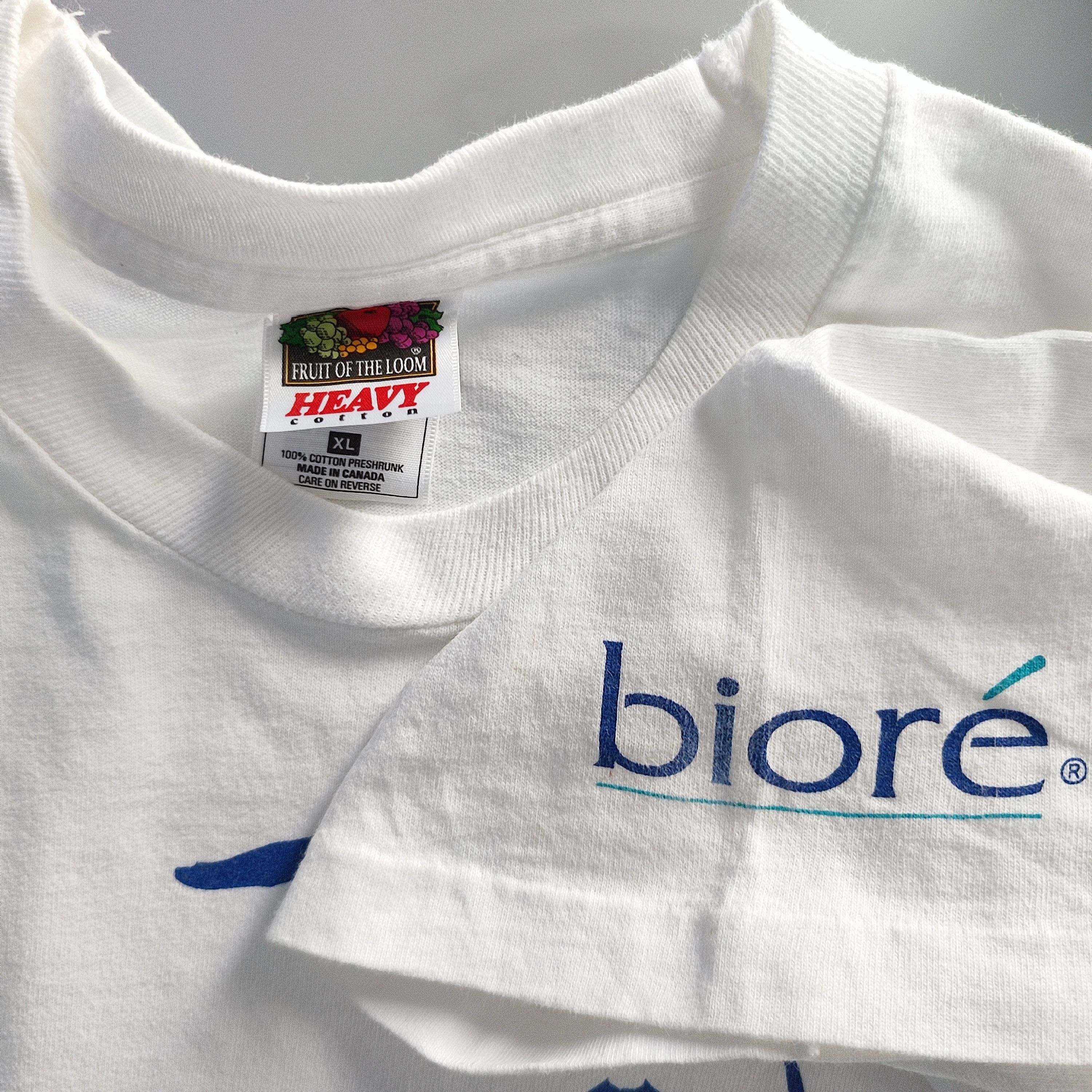 Japanese Brand × Vintage Biore Cosmetics Streetwear Japanese Brand Vintage Tshirt Size US XL / EU 56 / 4 - 4 Thumbnail