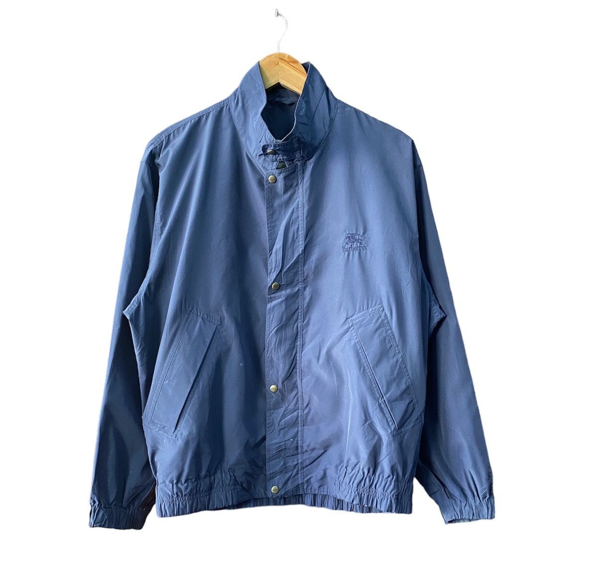 Burberry Vintage Burberrys Light Zipper Jacket Size US M / EU 48-50 / 2 - 1 Thumbnail