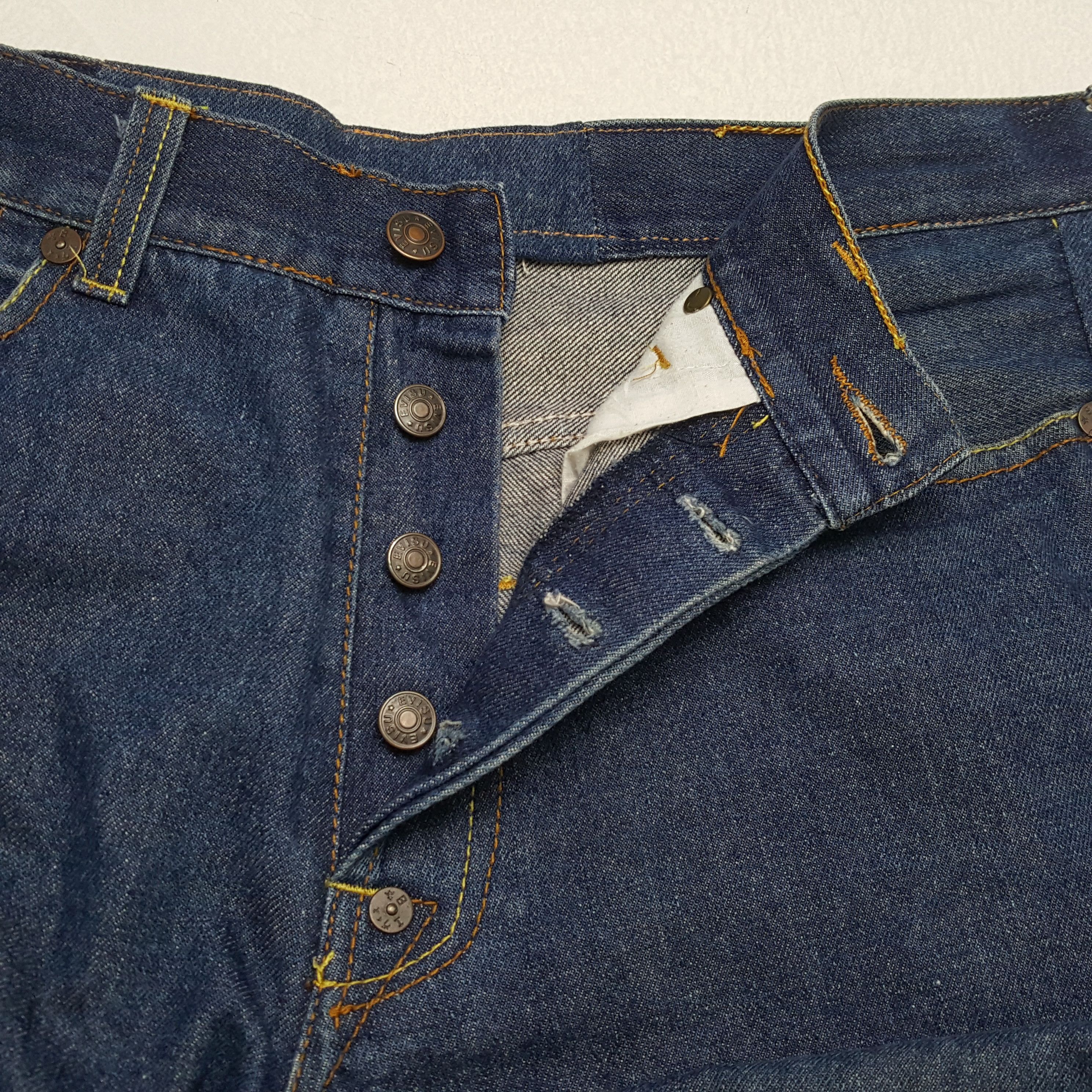Japanese Brand × Vintage Evisu Japanese Brand Streetwear Skateboard Custom Logo Jeans Size US 36 / EU 52 - 12 Thumbnail