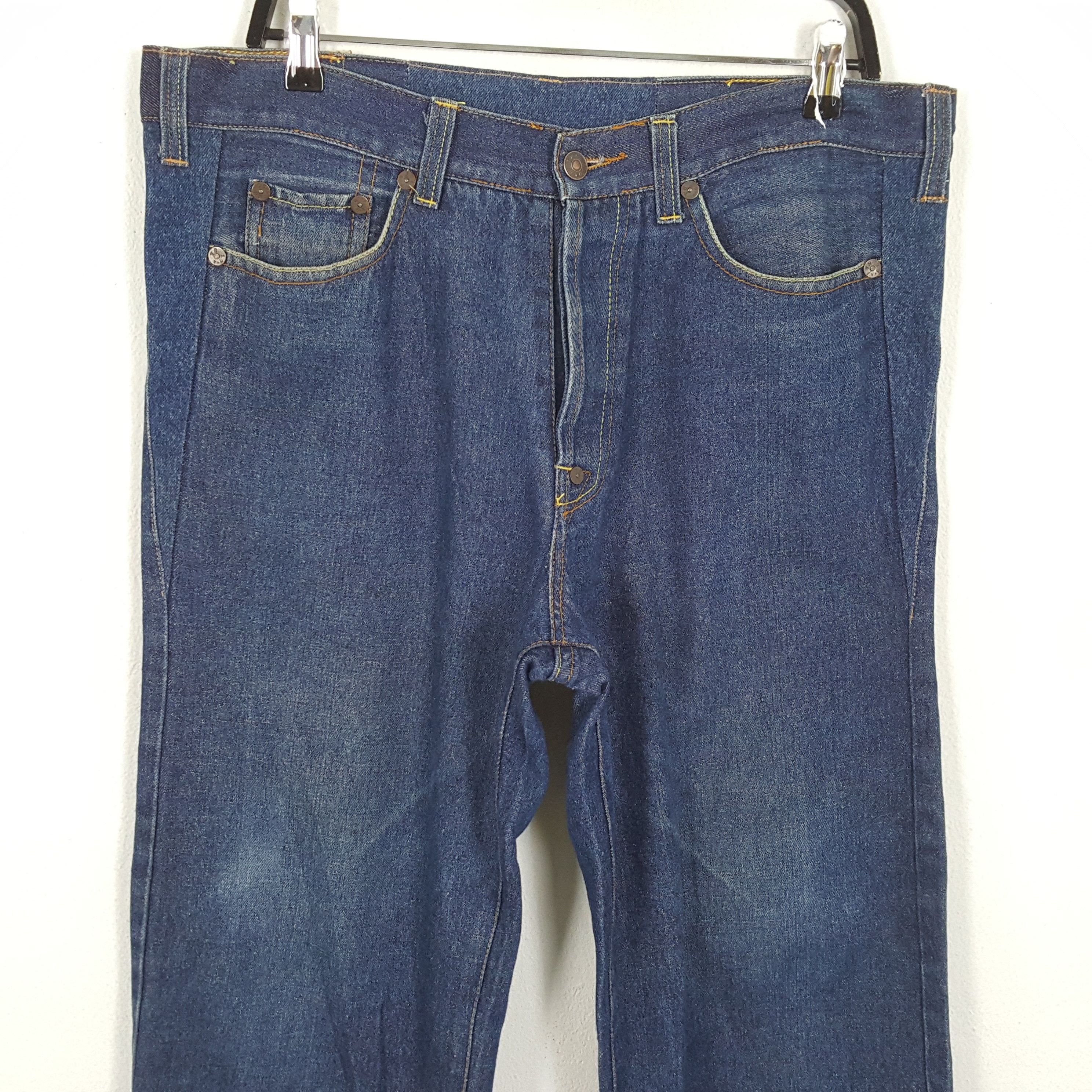 Japanese Brand × Vintage Evisu Japanese Brand Streetwear Skateboard Custom Logo Jeans Size US 36 / EU 52 - 5 Thumbnail