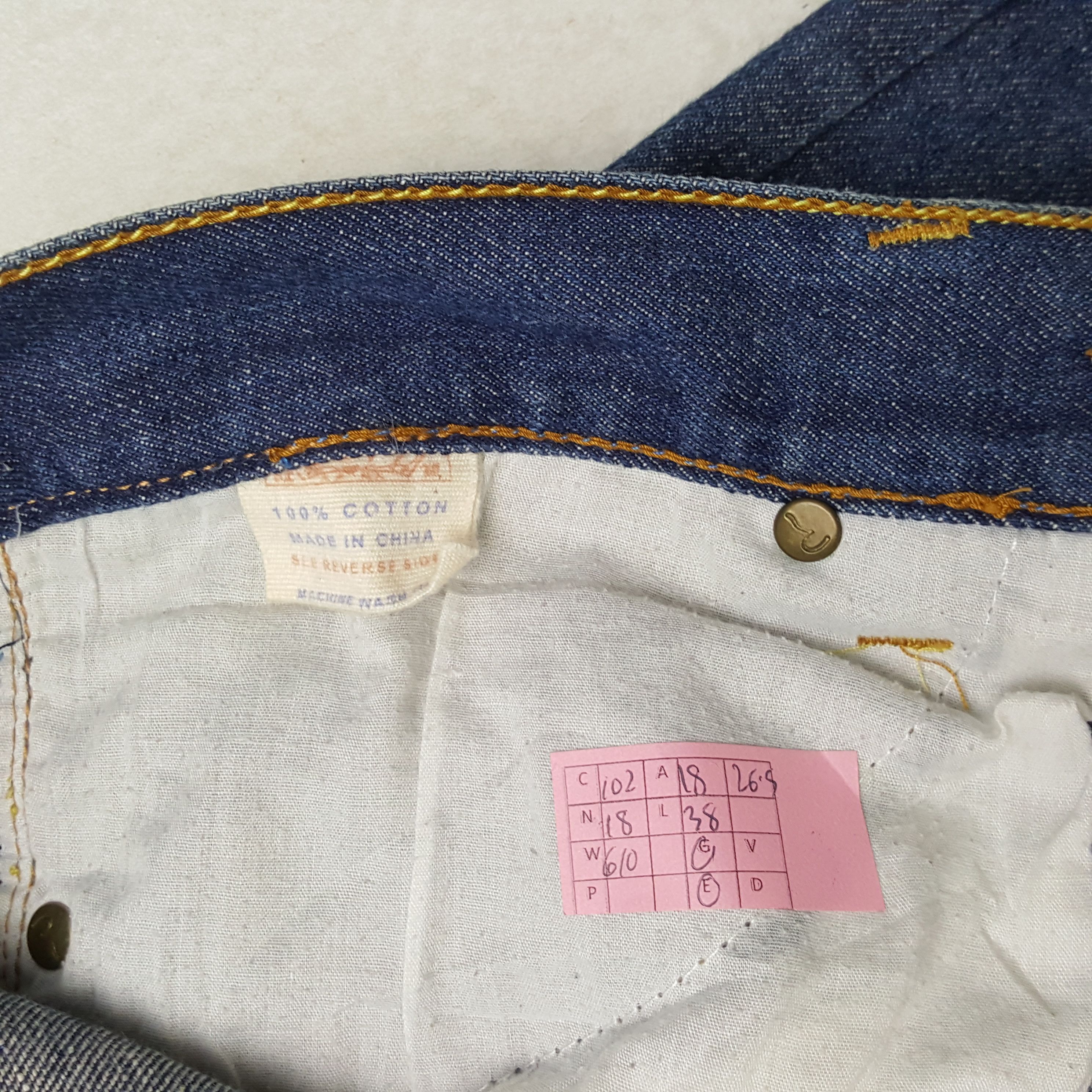 Japanese Brand × Vintage Evisu Japanese Brand Streetwear Skateboard Custom Logo Jeans Size US 36 / EU 52 - 13 Thumbnail