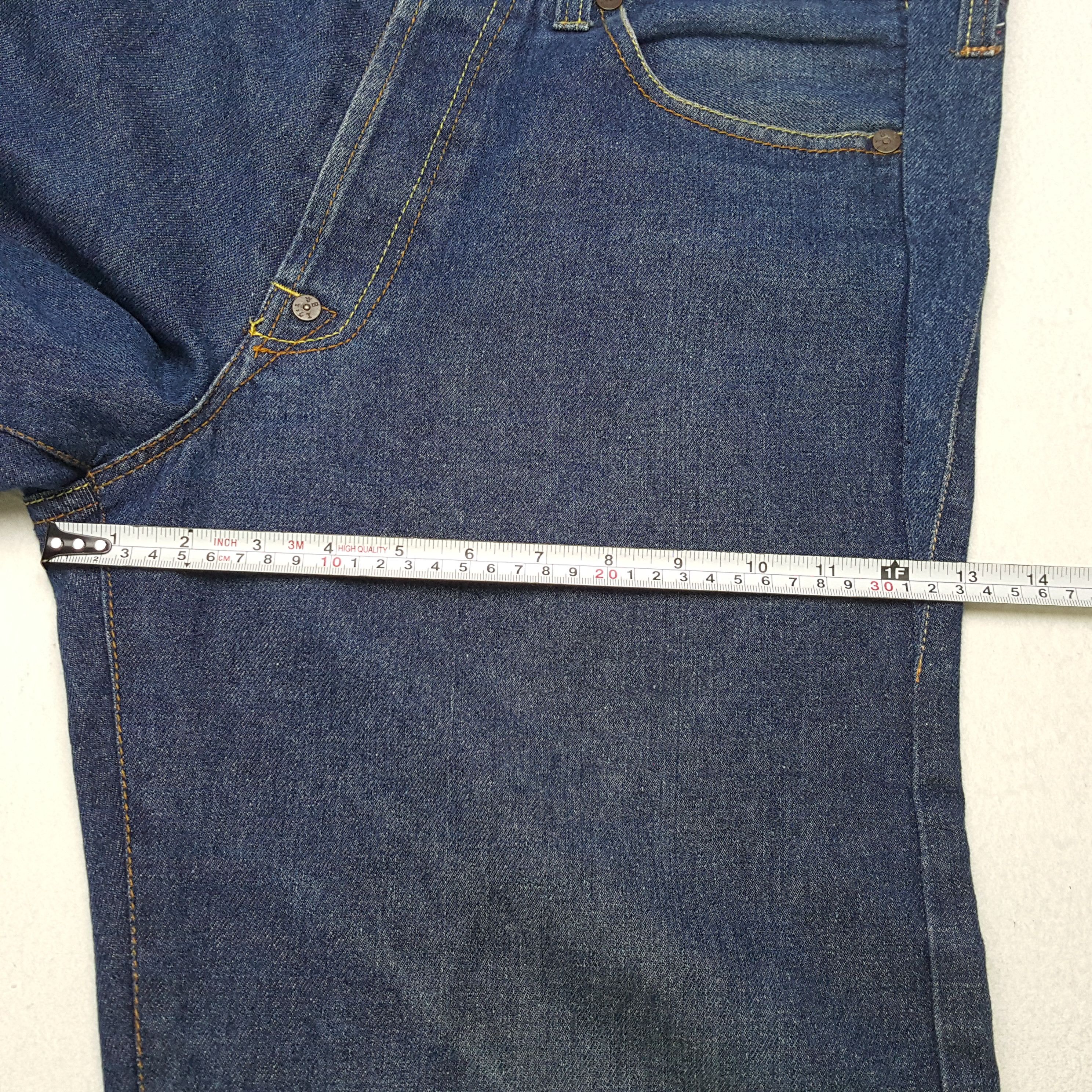 Japanese Brand × Vintage Evisu Japanese Brand Streetwear Skateboard Custom Logo Jeans Size US 36 / EU 52 - 9 Thumbnail