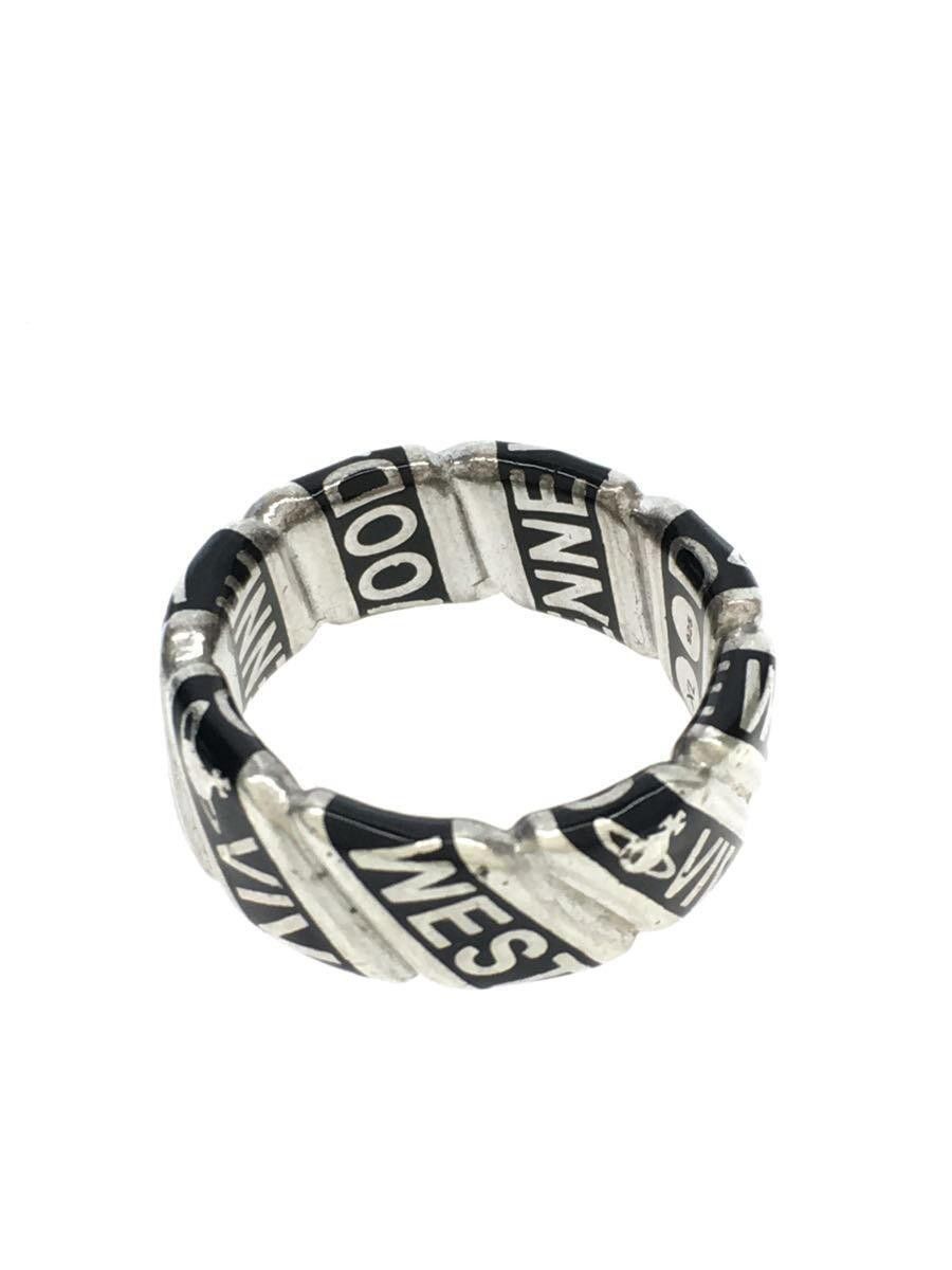 Vivienne Westwood .925 Silver Orb Logo Ring Size ONE SIZE - 3 Thumbnail