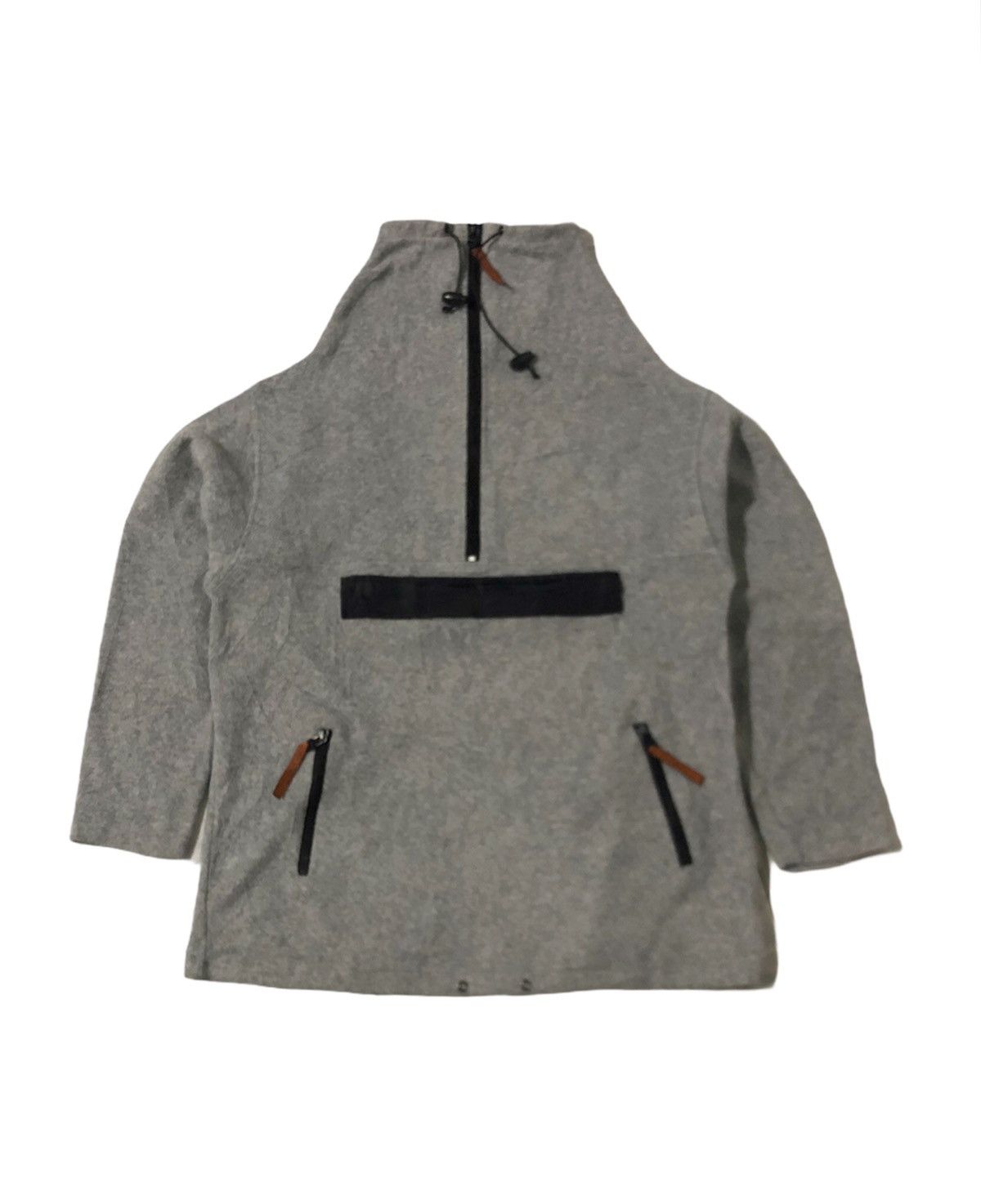 Japanese Brand × Vintage 🔥Nice Styles Opos Zipper Neck Sweater Size US M / EU 48-50 / 2 - 1 Thumbnail