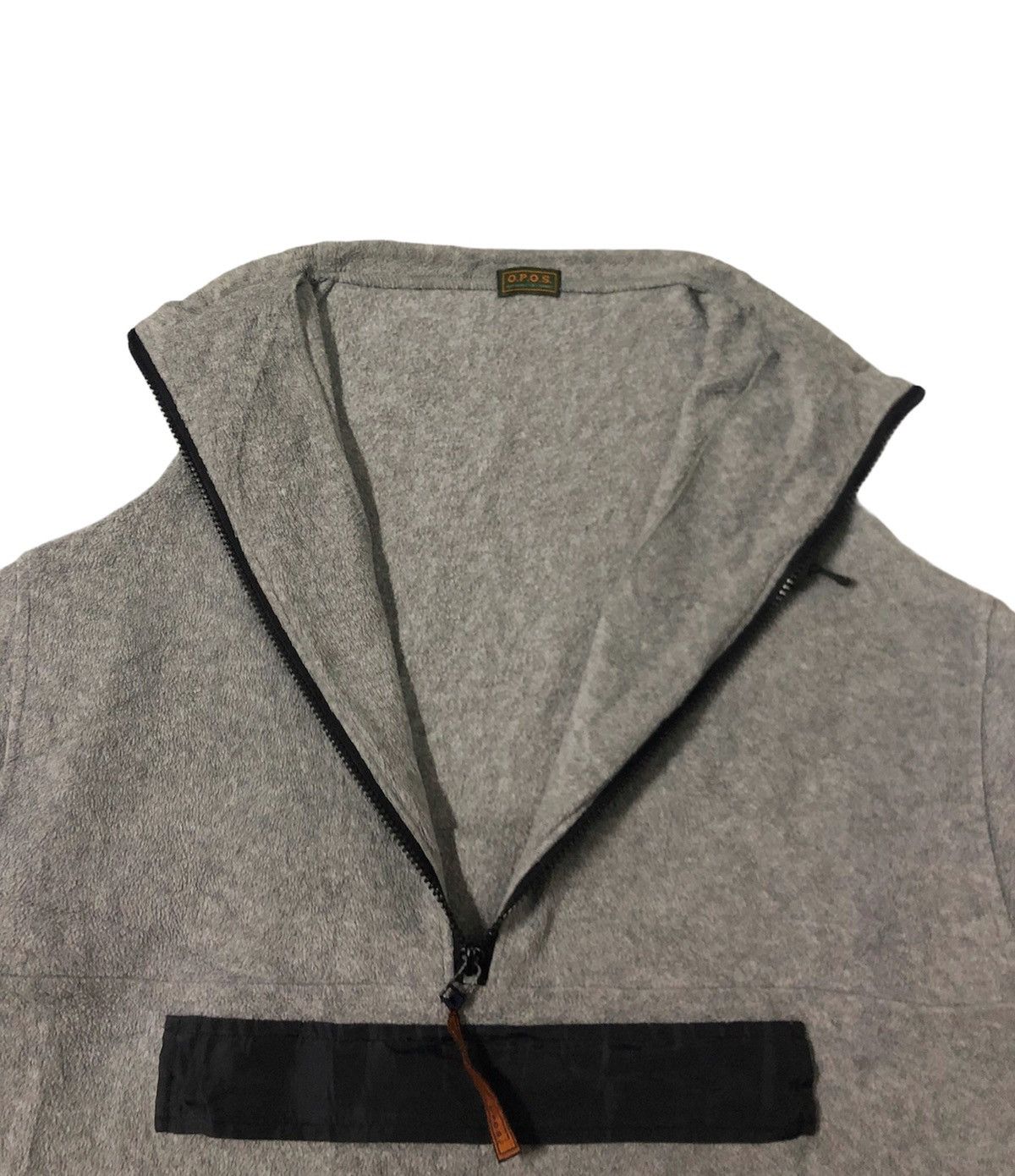Japanese Brand × Vintage 🔥Nice Styles Opos Zipper Neck Sweater Size US M / EU 48-50 / 2 - 4 Thumbnail
