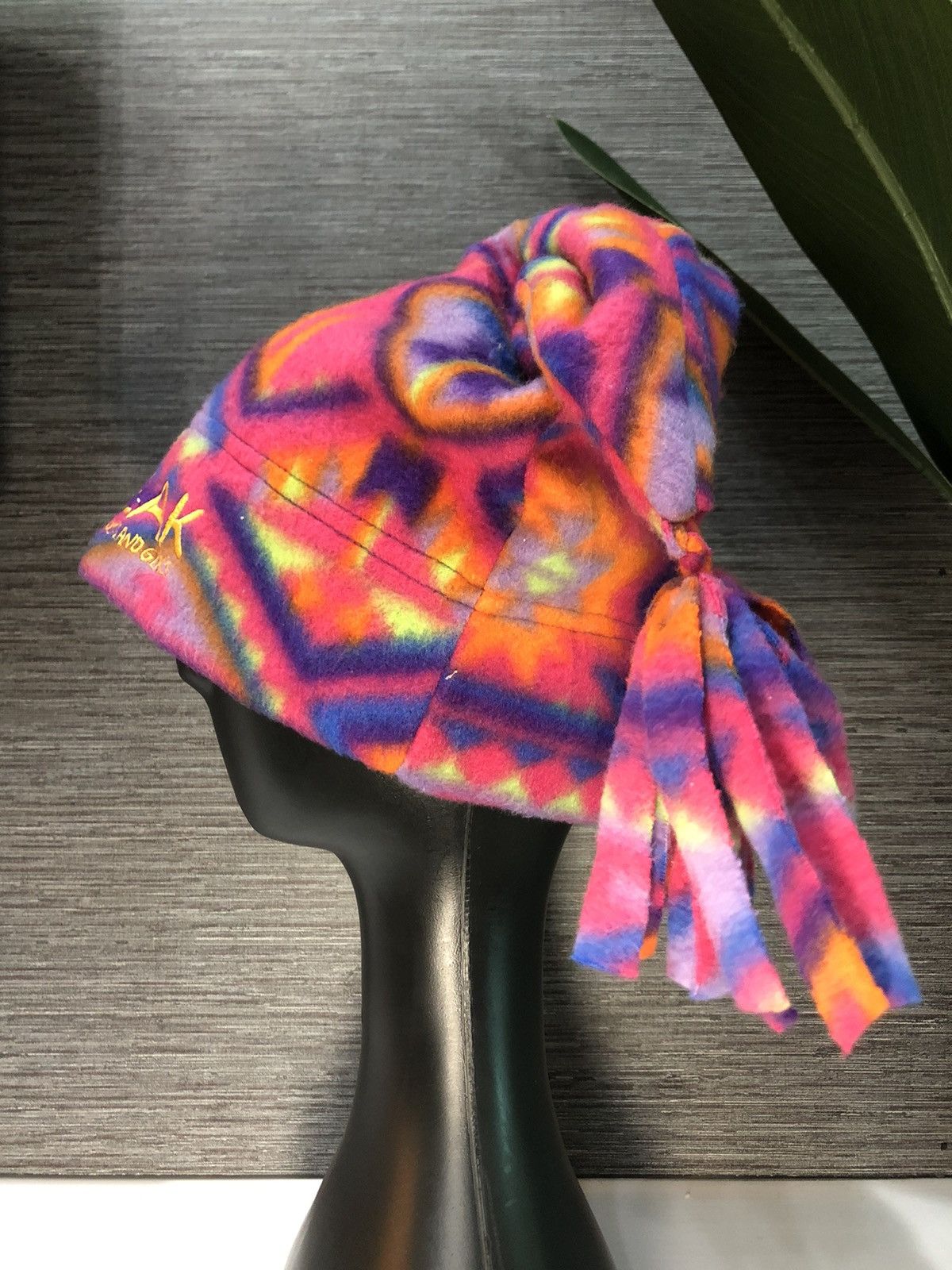 Japanese Brand Freak Rainbow Two Horn BeAnie Hat Cap Size ONE SIZE - 3 Thumbnail