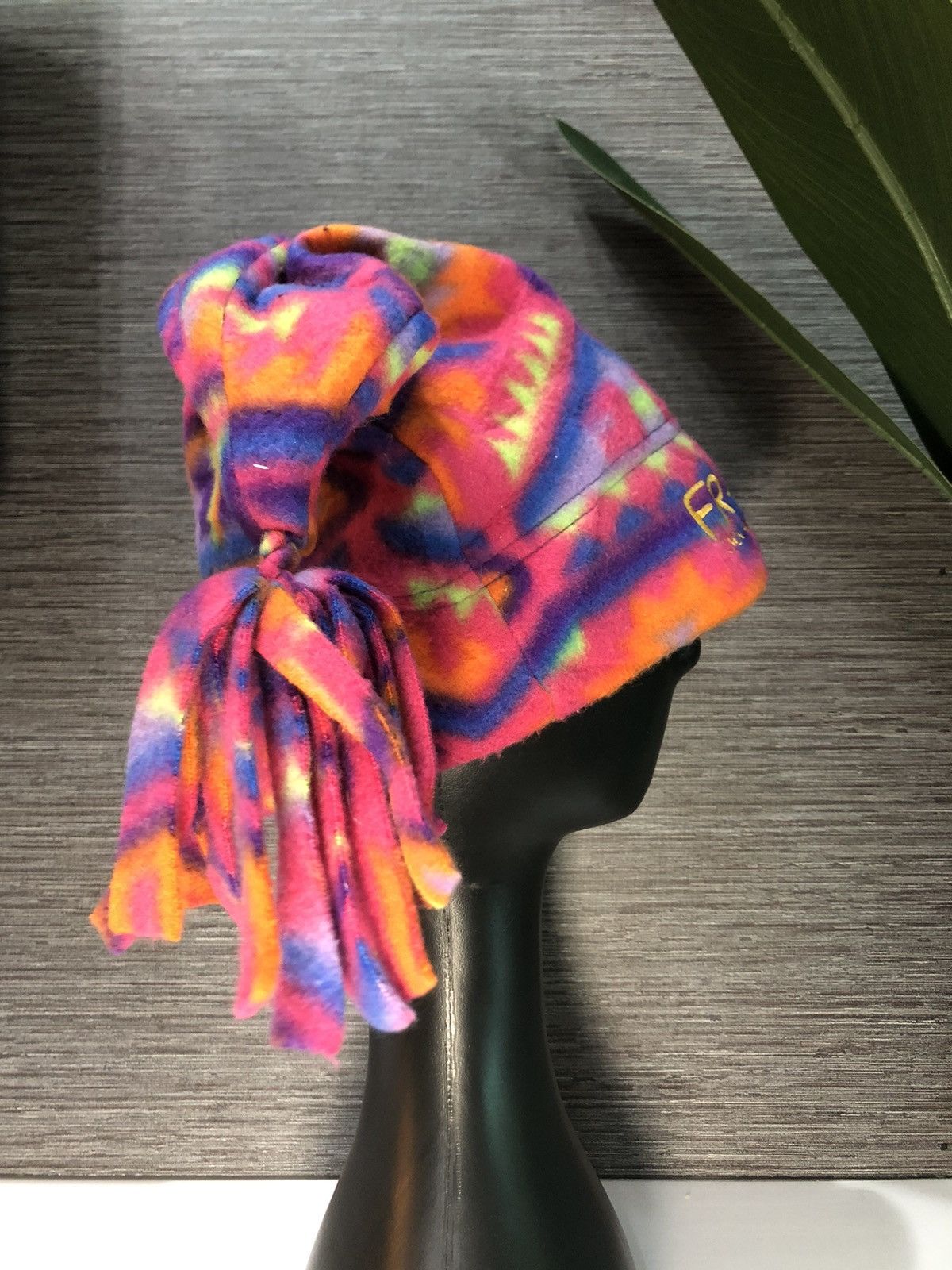 Japanese Brand Freak Rainbow Two Horn BeAnie Hat Cap Size ONE SIZE - 5 Thumbnail