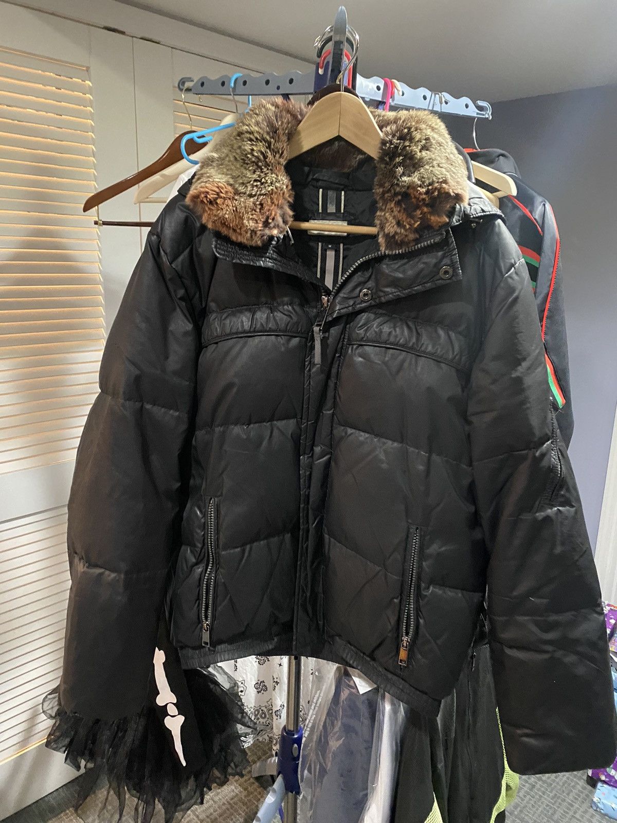 Barneys New York Barney’s New York rabbit fur collar down jacket Size US M / EU 48-50 / 2 - 1 Thumbnail