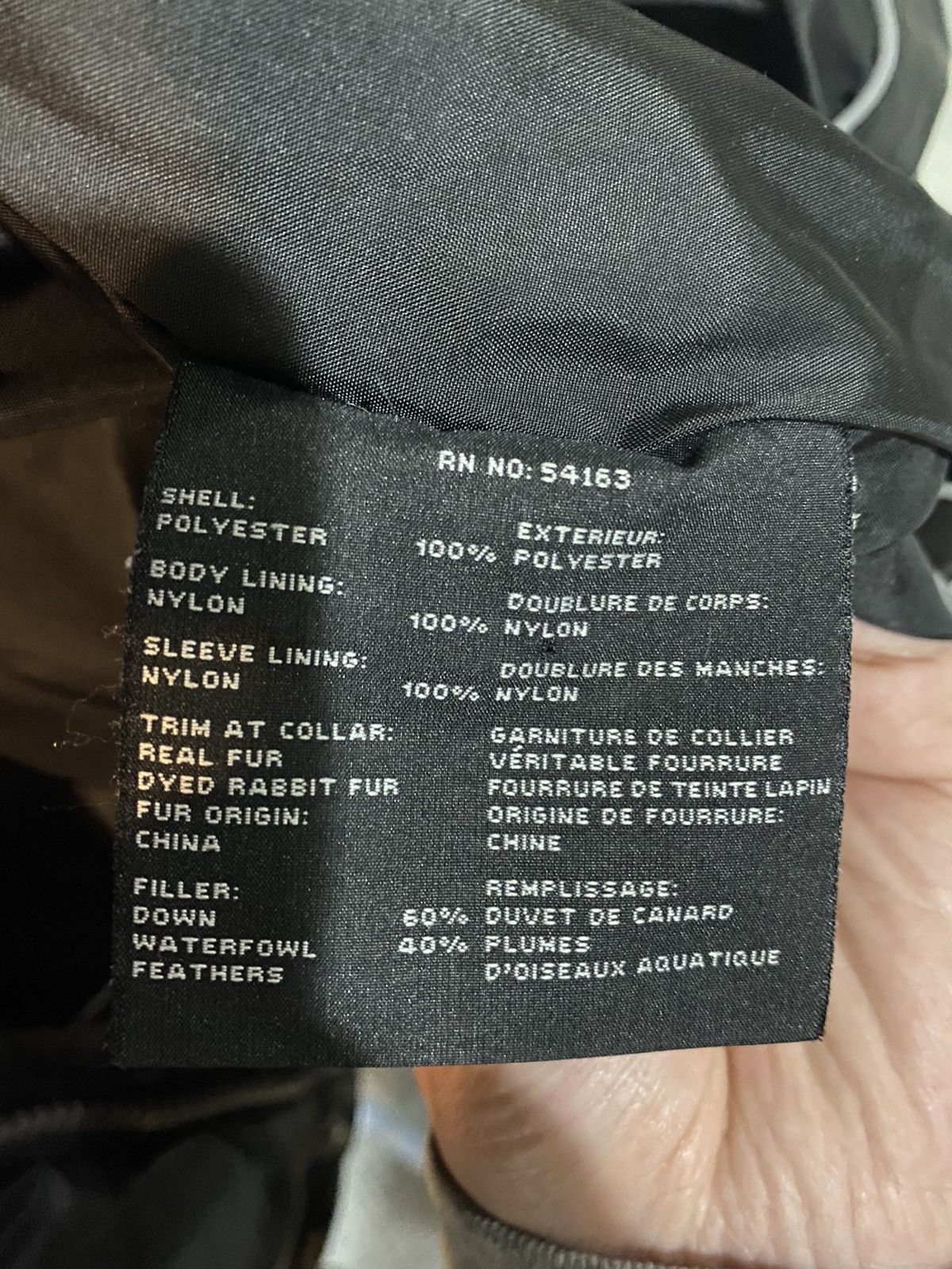 Barneys New York Barney’s New York rabbit fur collar down jacket Size US M / EU 48-50 / 2 - 4 Thumbnail