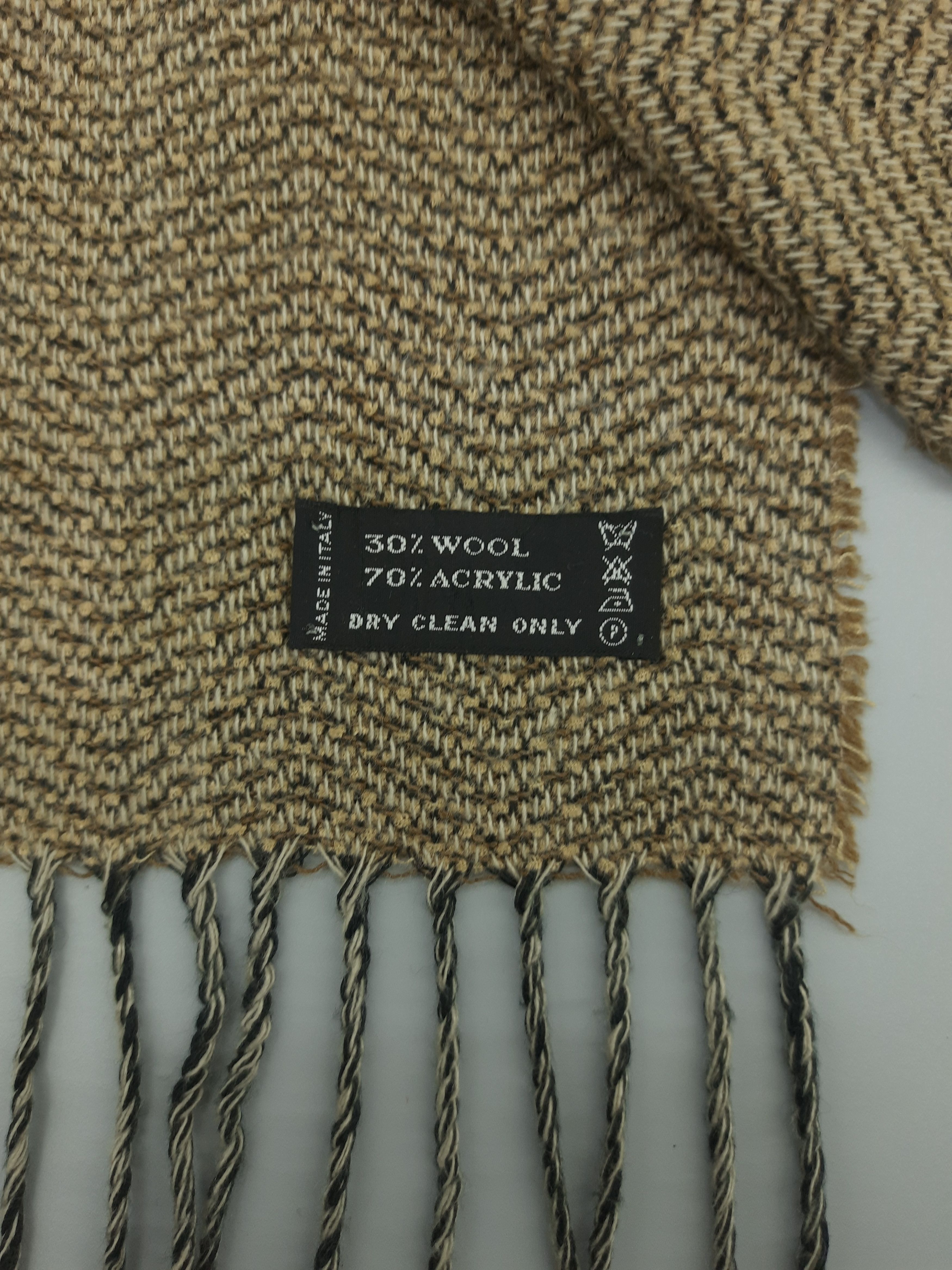 Vintage krizia uomo Wool Scarf / Neckwear - MFB128