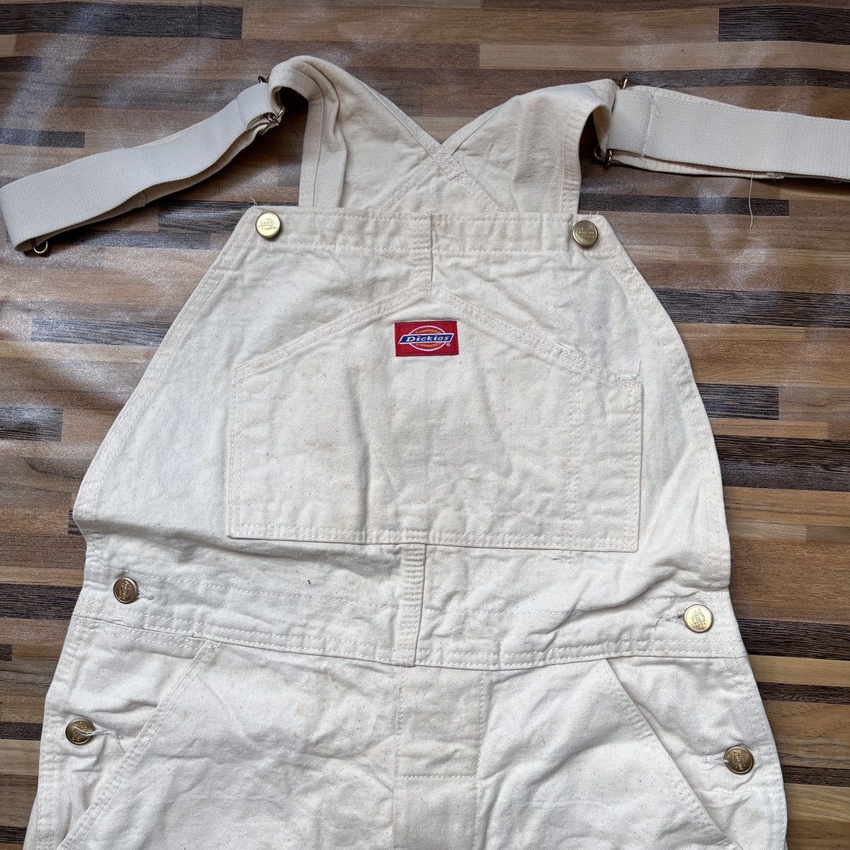 Dickies × Vintage Vintage Workers Dickies Overalls Gold Buttons Made In USA Size US 31 - 6 Thumbnail