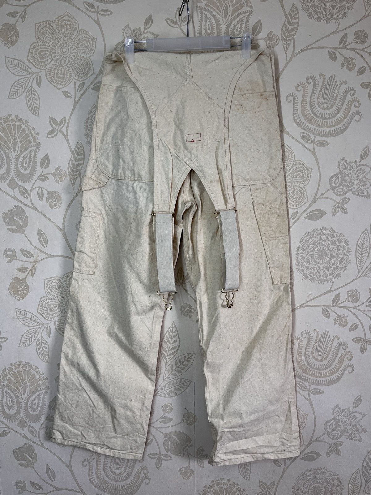 Dickies × Vintage Vintage Workers Dickies Overalls Gold Buttons Made In USA Size US 31 - 21 Thumbnail