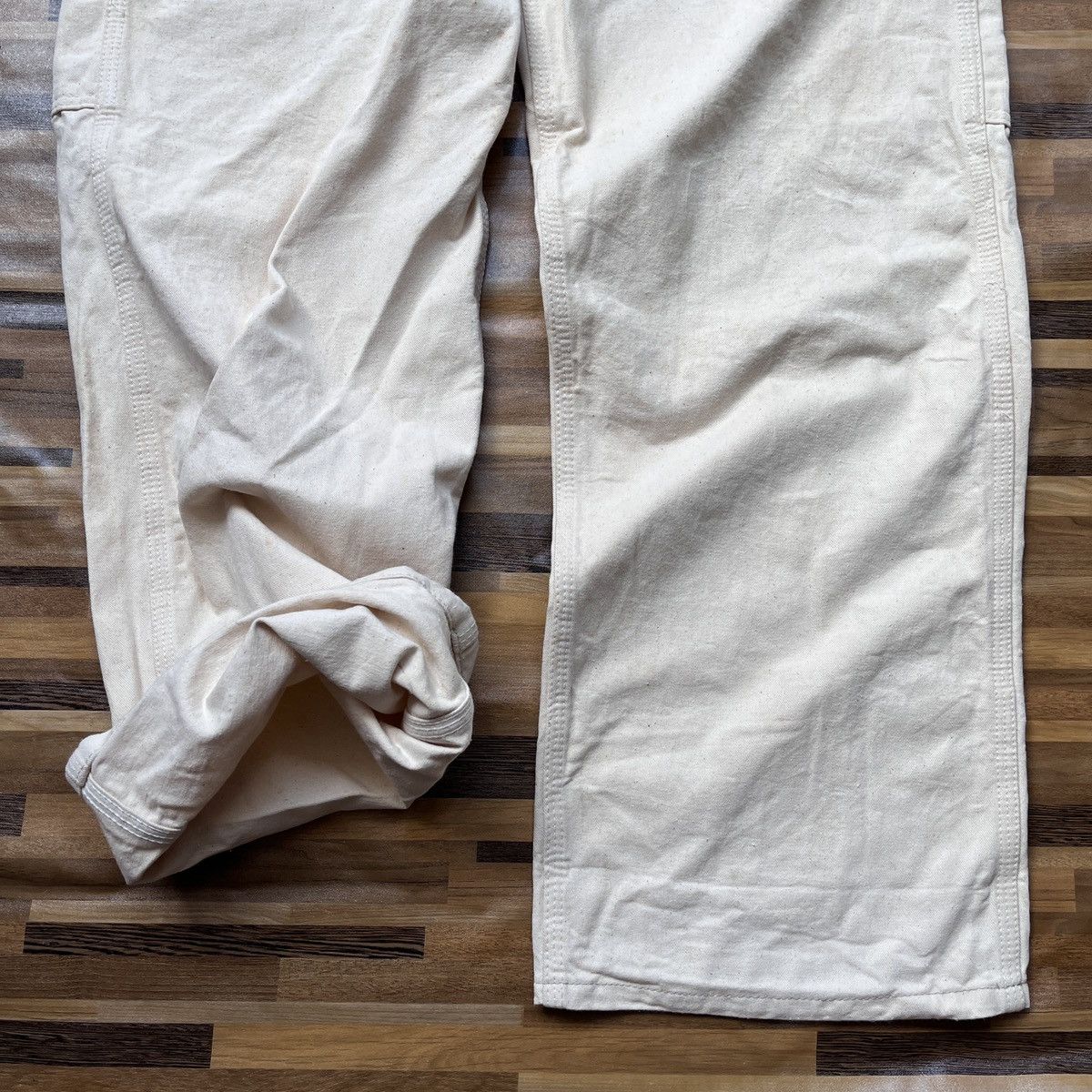 Dickies × Vintage Vintage Workers Dickies Overalls Gold Buttons Made In USA Size US 31 - 12 Thumbnail