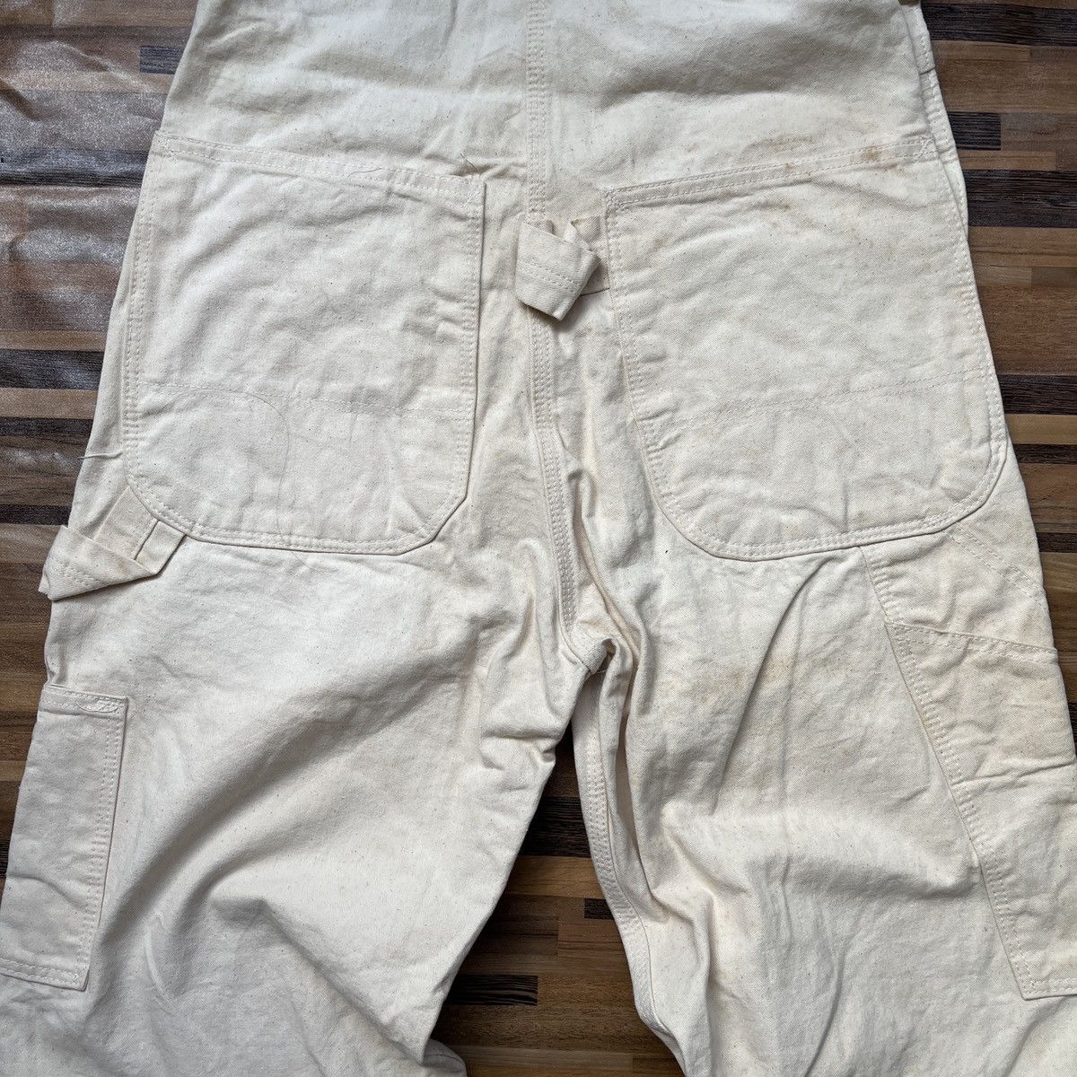 Dickies × Vintage Vintage Workers Dickies Overalls Gold Buttons Made In USA Size US 31 - 14 Thumbnail