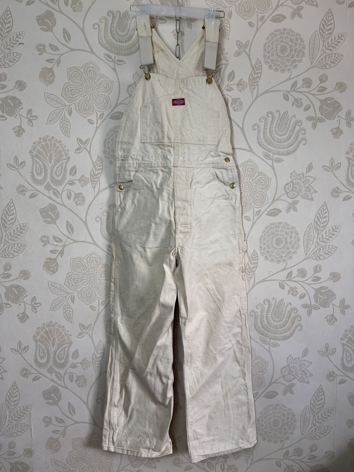 Dickies × Vintage Vintage Workers Dickies Overalls Gold Buttons Made In USA Size US 31 - 2 Thumbnail