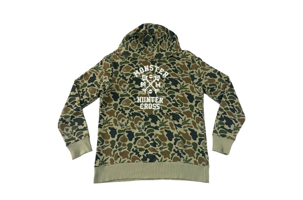 Anime Japanese Anime Monster Hunter Cross Military Camo Hoodies Size US L / EU 52-54 / 3 - 1 Thumbnail