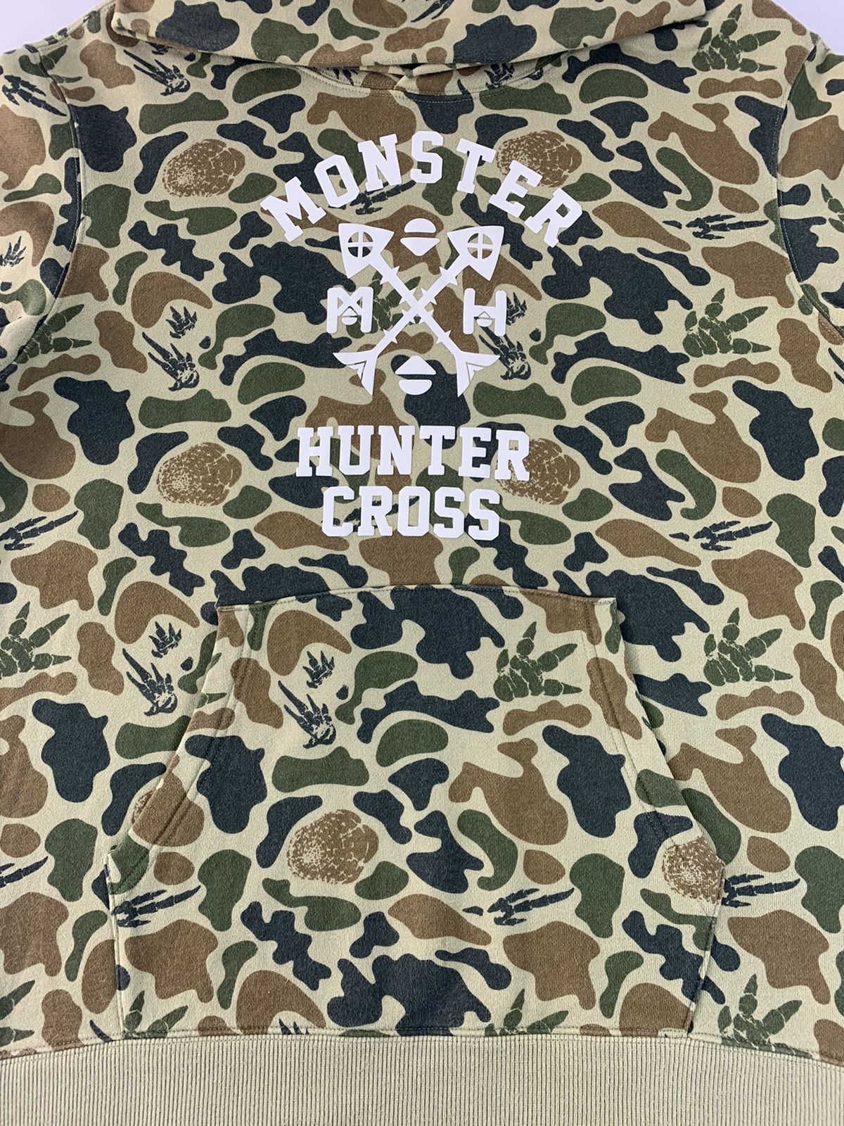 Anime Japanese Anime Monster Hunter Cross Military Camo Hoodies Size US L / EU 52-54 / 3 - 3 Thumbnail