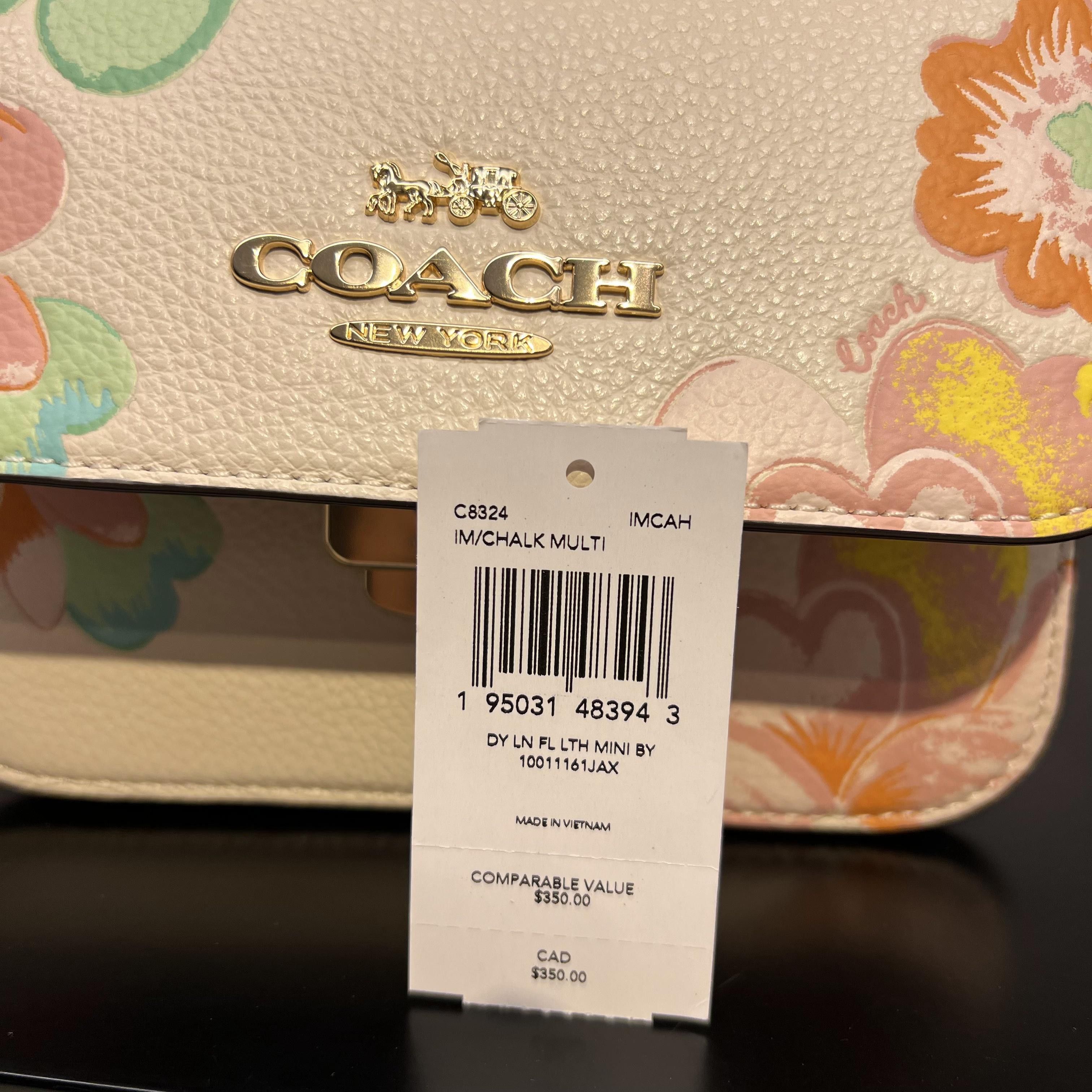 Coach Mini Brynn Crossbody With Dreamy newest Land Floral Print