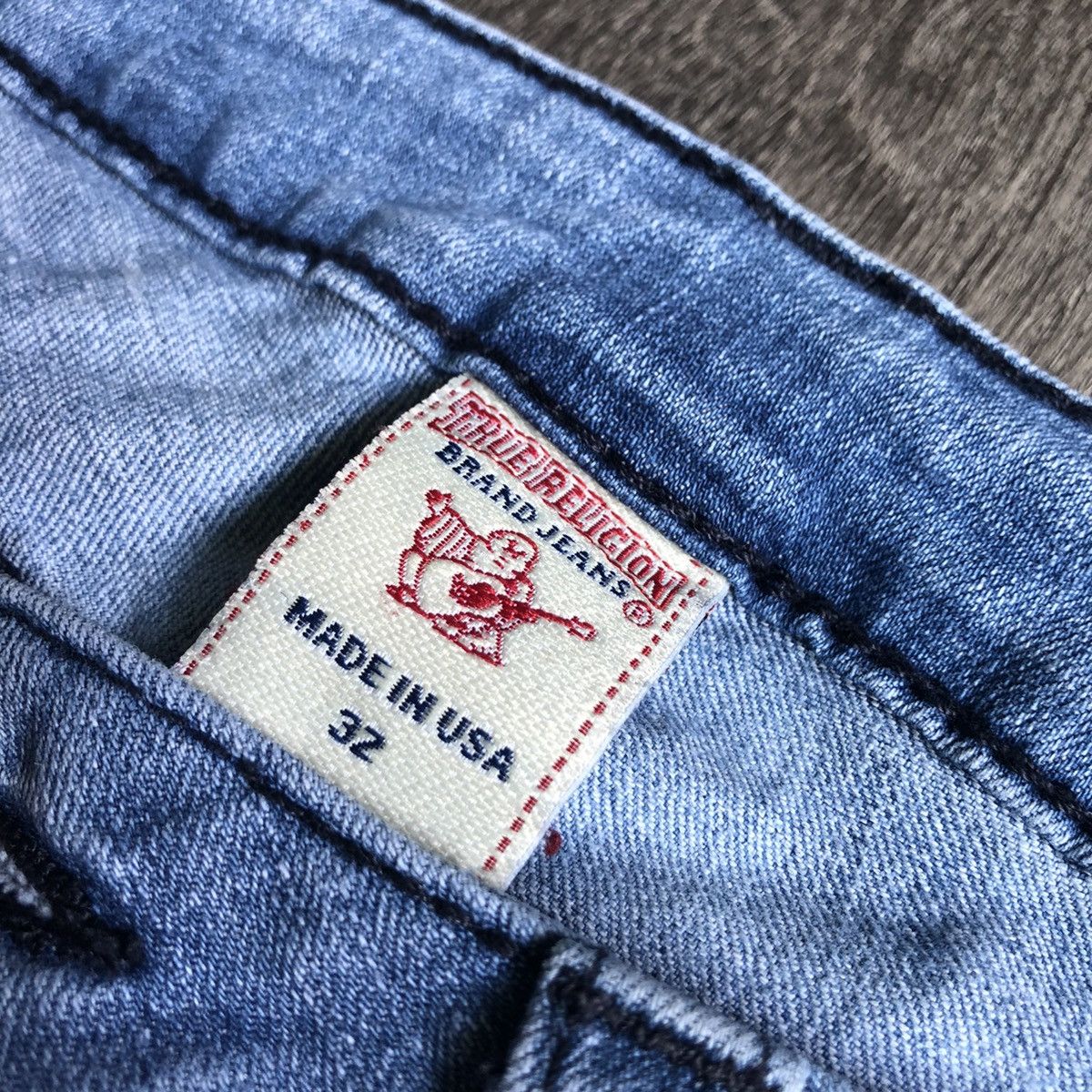 True Religion Vintage Y2K True Religion Stella Low Rise Denim Jeans 32x34 Size 32" / US 10 / IT 46 - 10 Thumbnail