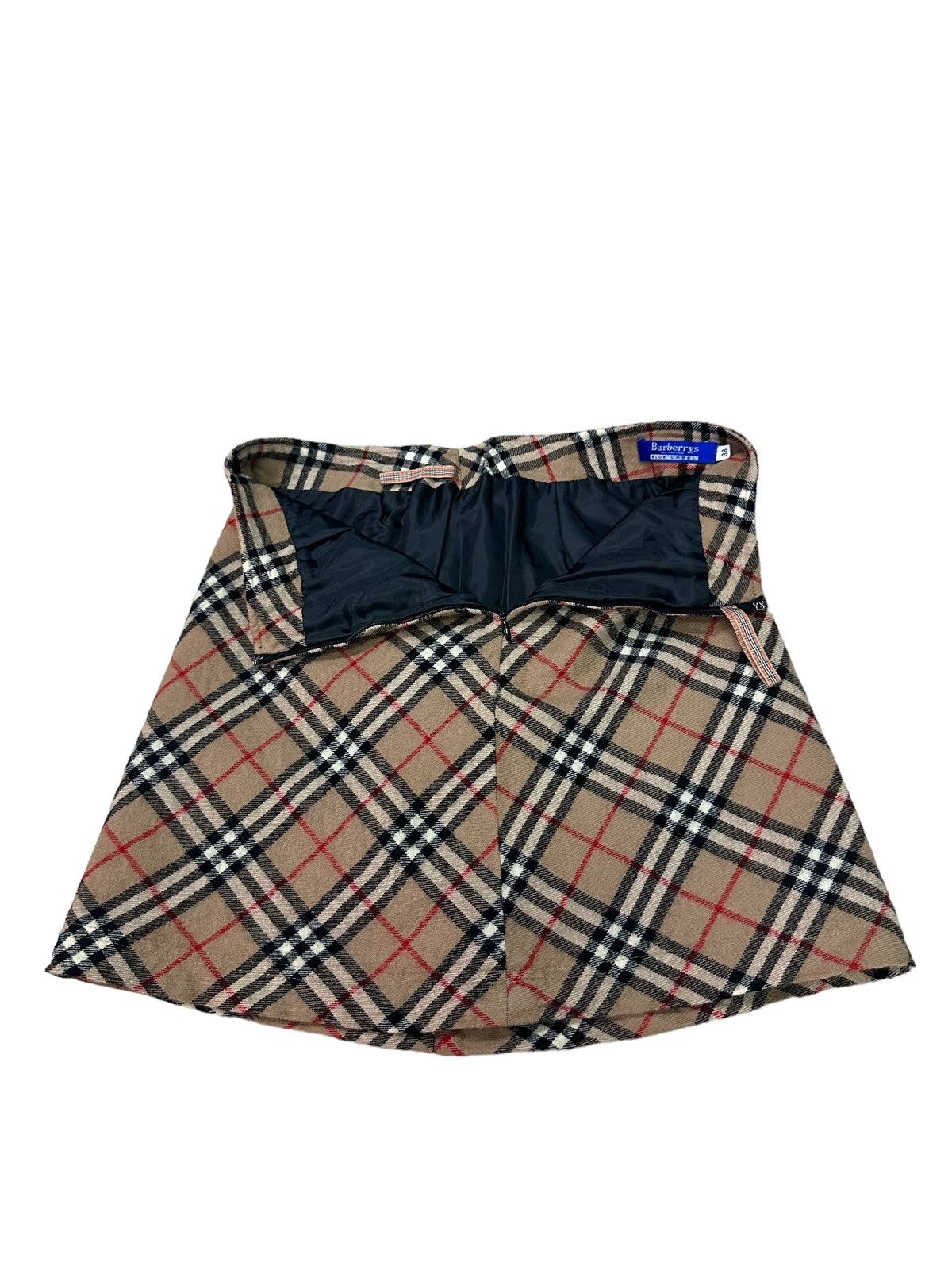 Burberry AUTHENTIC BURBERRY CLASSIC MINI SKIRT Size 26" / US 2 / IT 38 - 2 Thumbnail