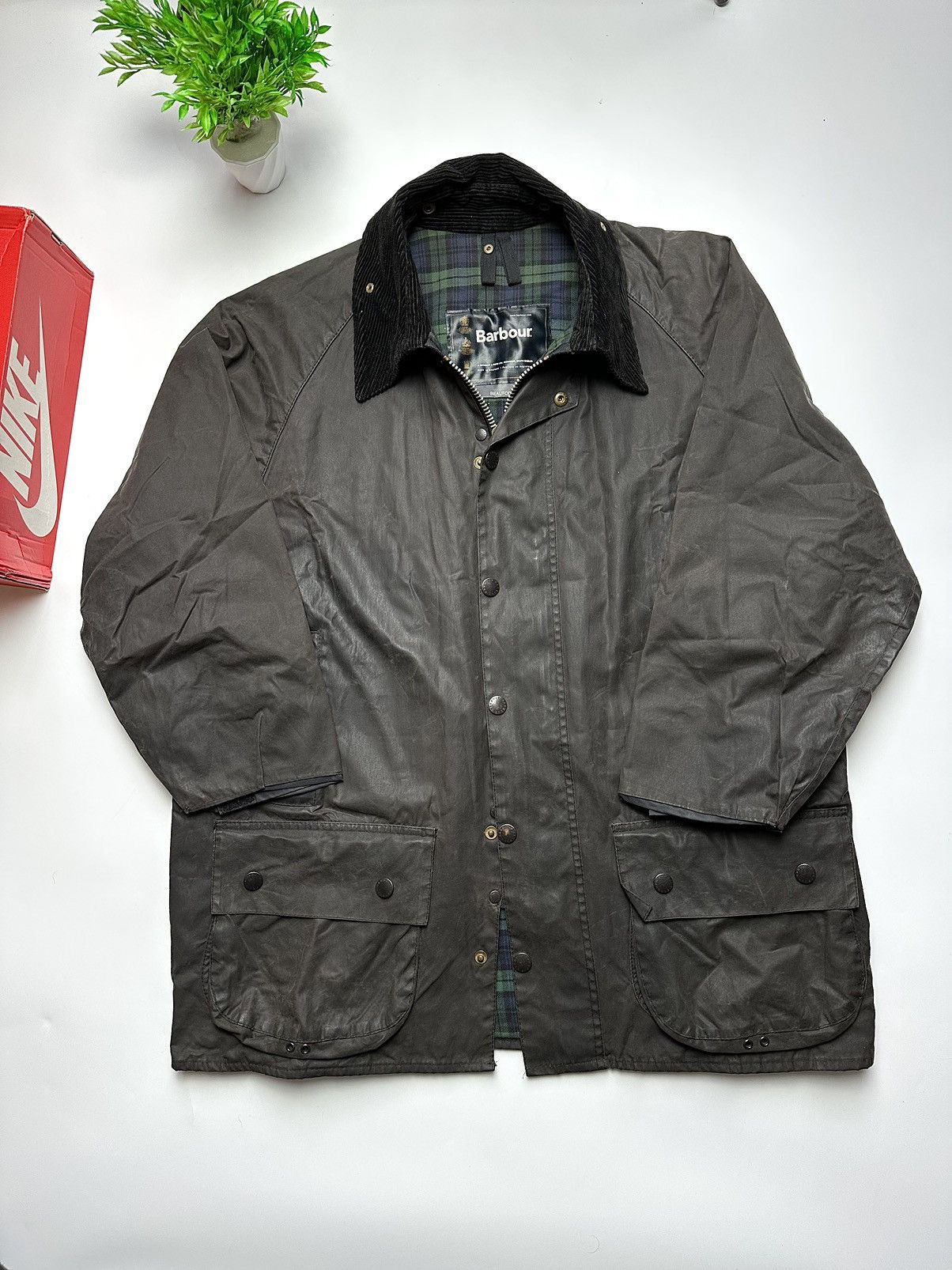 希少✨️Barbour×BackHouse オイルド90s Rare! 1990's Barbour×Back House size 36 ニュージーランド