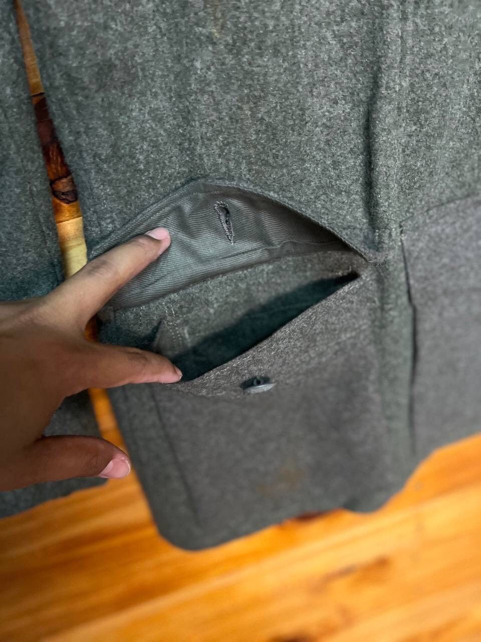 Other 🔥TRUE VINTAGE 40s SWEDISH ARMY M39 WOOL FIELD JACKET Size US S / EU 44-46 / 1 - 12 Thumbnail