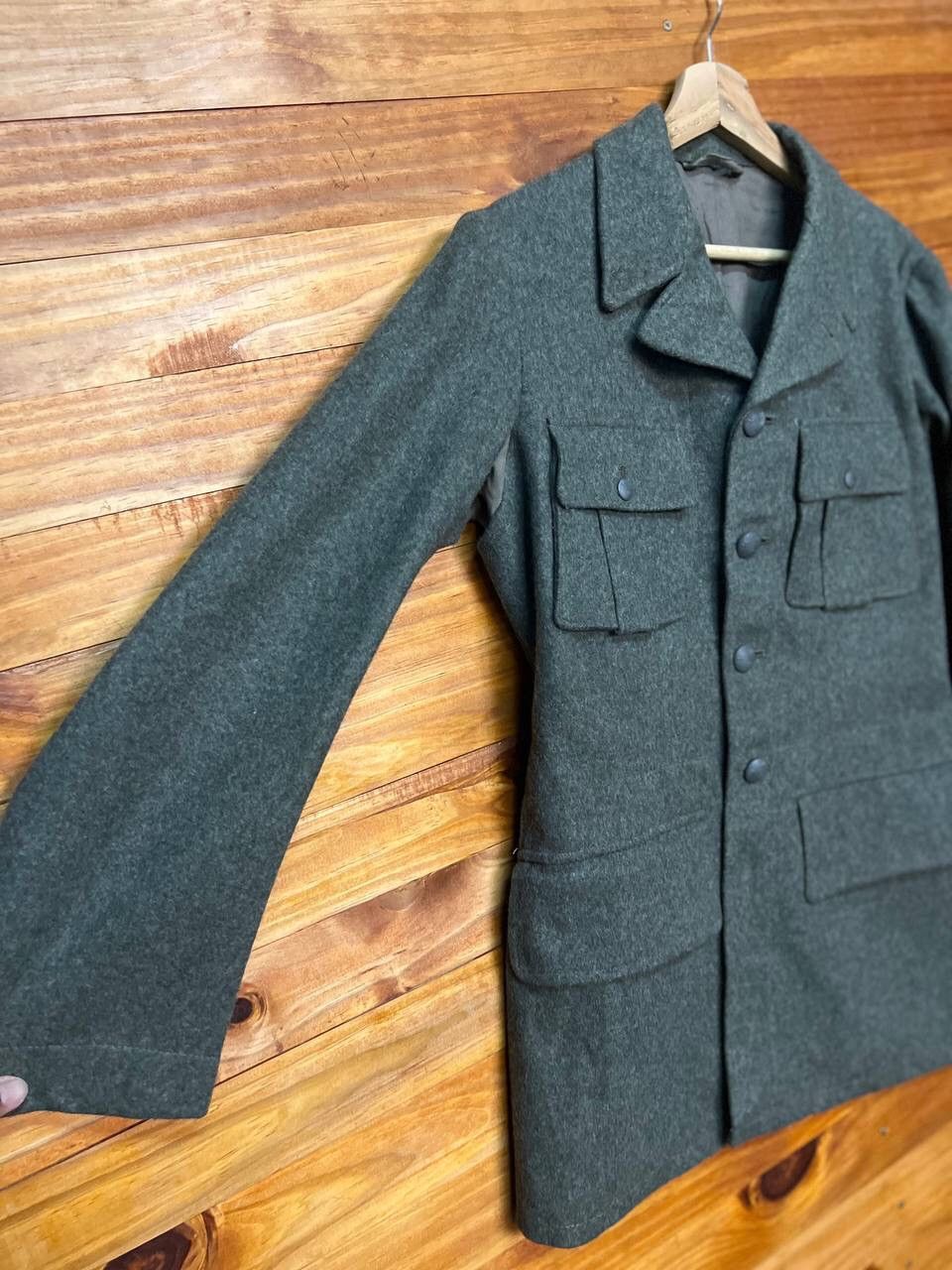 Other 🔥TRUE VINTAGE 40s SWEDISH ARMY M39 WOOL FIELD JACKET Size US S / EU 44-46 / 1 - 5 Thumbnail
