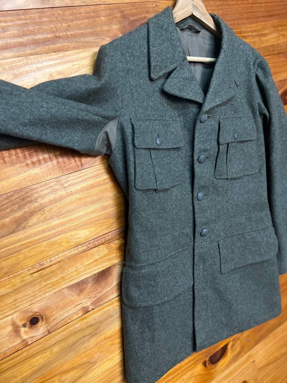 Other 🔥TRUE VINTAGE 40s SWEDISH ARMY M39 WOOL FIELD JACKET Size US S / EU 44-46 / 1 - 4 Thumbnail