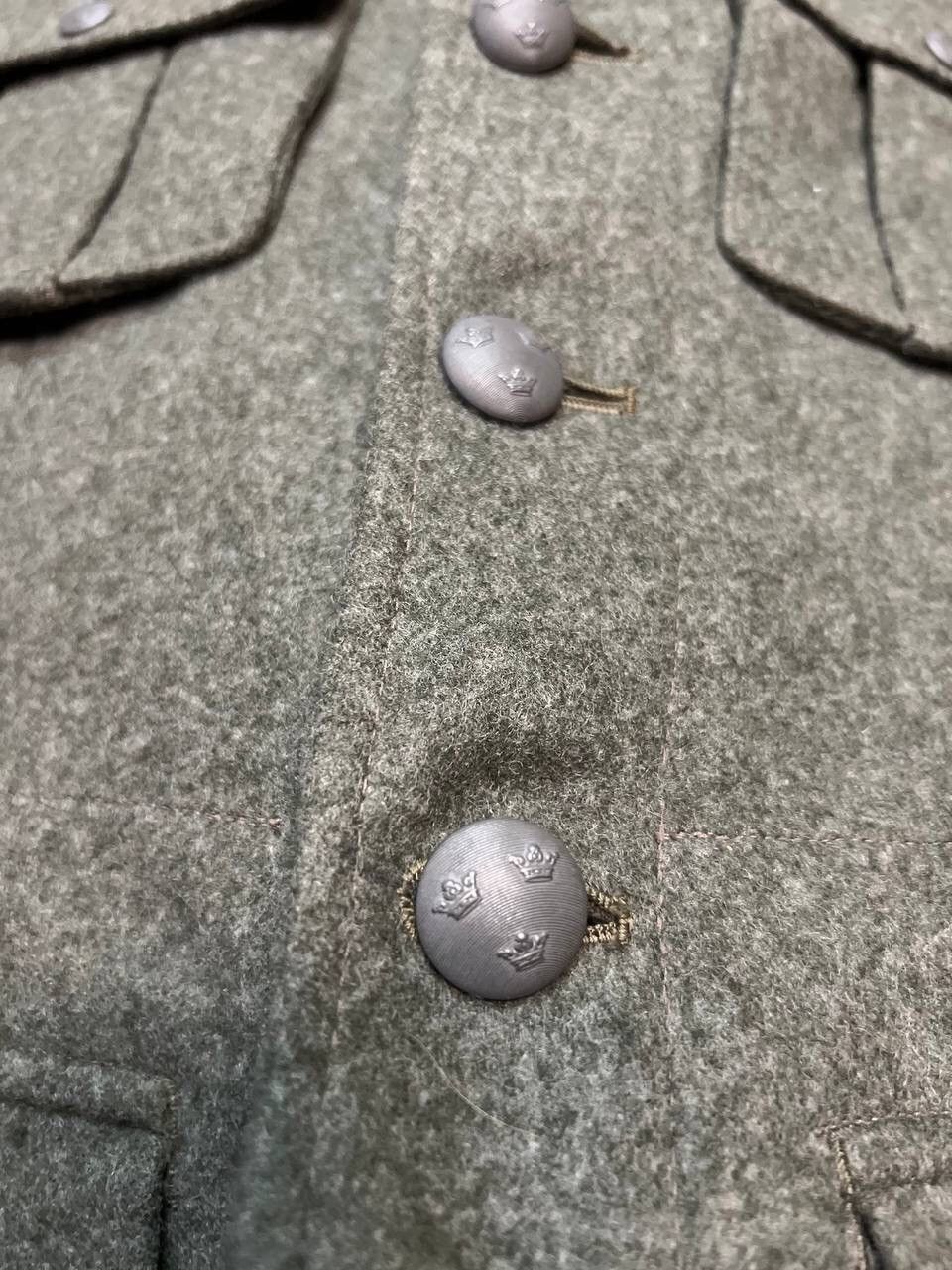 Other 🔥TRUE VINTAGE 40s SWEDISH ARMY M39 WOOL FIELD JACKET Size US S / EU 44-46 / 1 - 7 Thumbnail