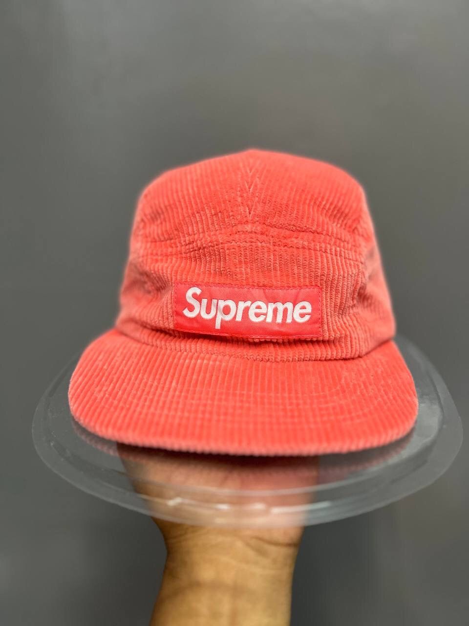 Supreme SUPREME BOX LOGO HAT CORDUROY MADE IN USA | Grailed