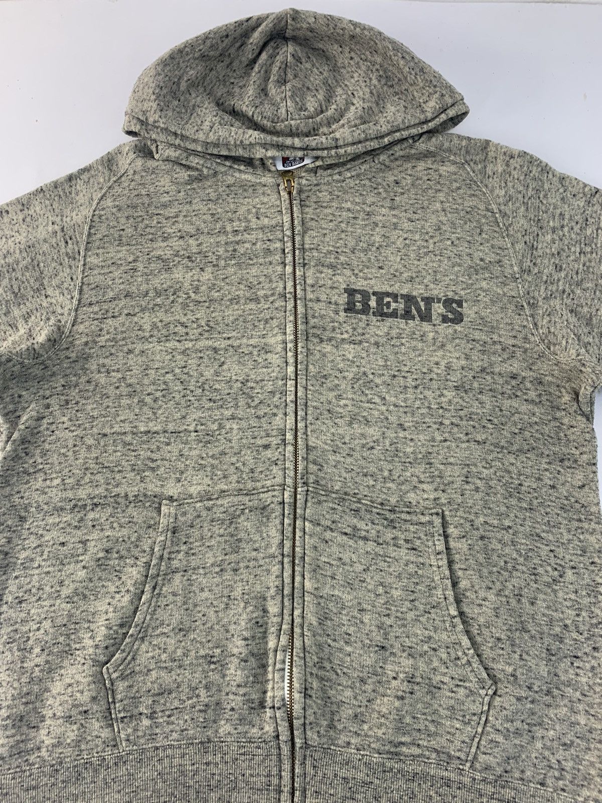 Ben Davis × Vintage Hype 90s Ben Davis Toughest Work Wear Zipper Hoodies Style Size US L / EU 52-54 / 3 - 3 Thumbnail
