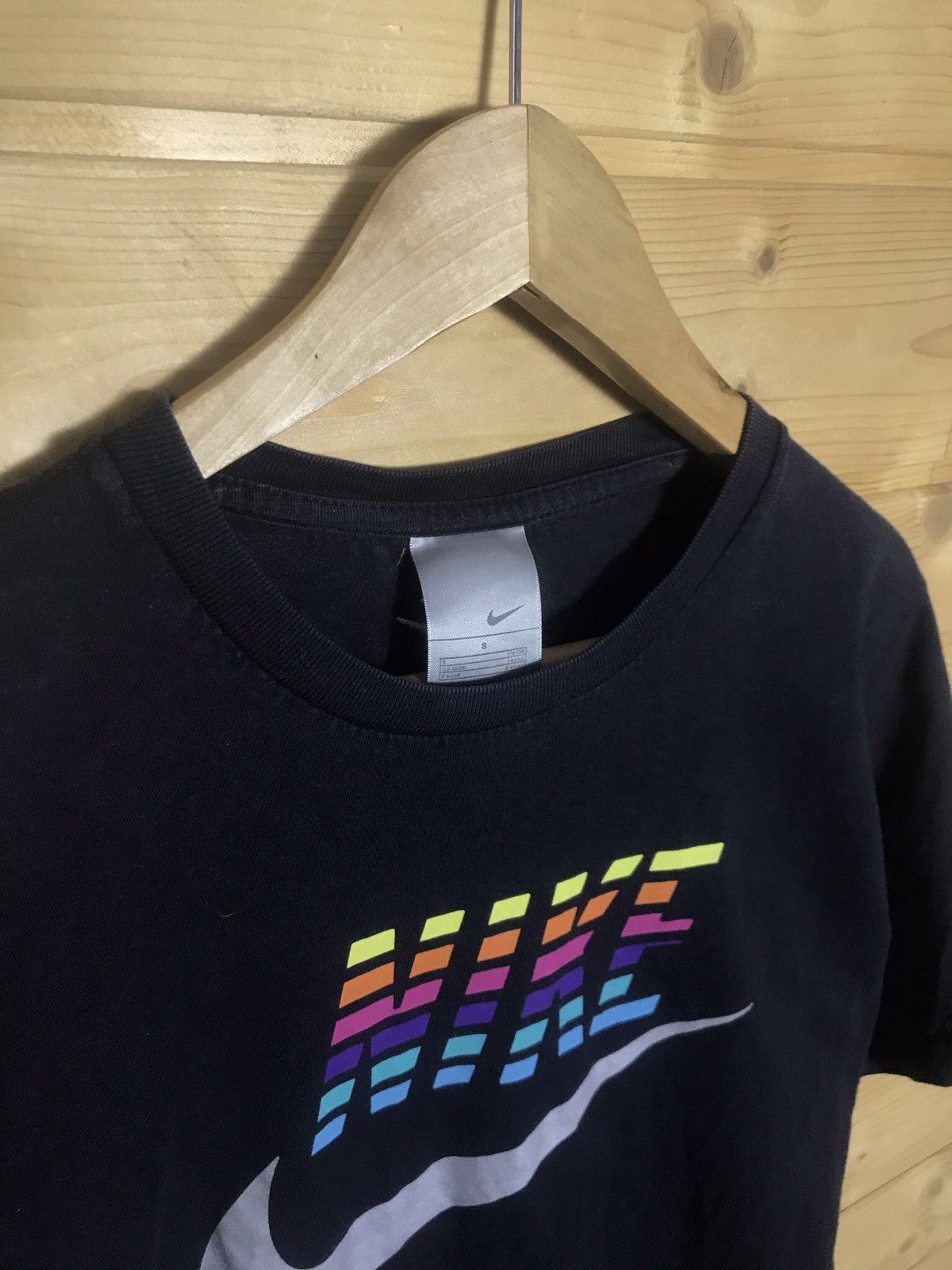 Vintage Vintage Nike big logo t-shirt Size US S / EU 44-46 / 1 - 5 Thumbnail