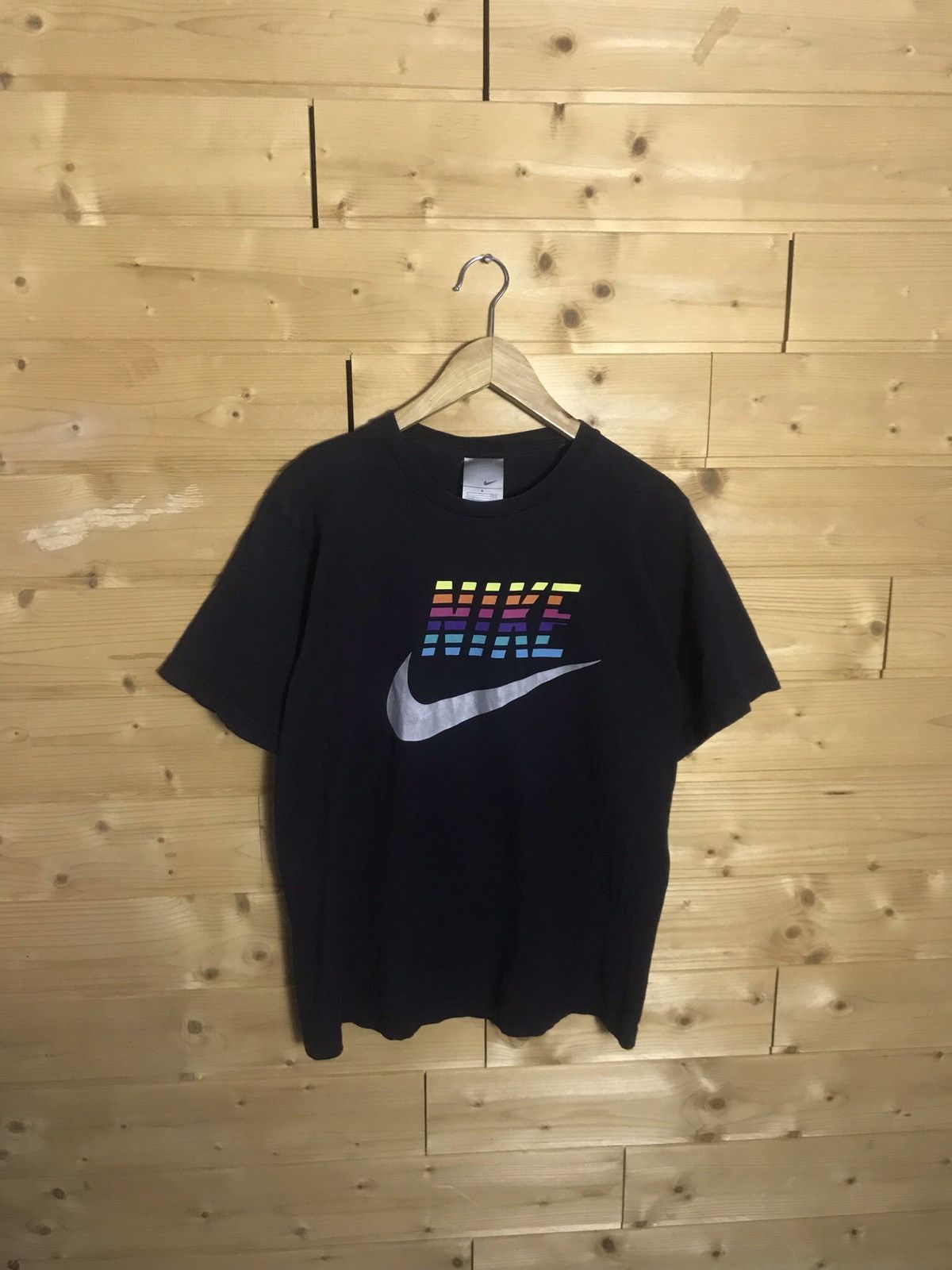 Vintage Vintage Nike big logo t-shirt Size US S / EU 44-46 / 1 - 2 Thumbnail