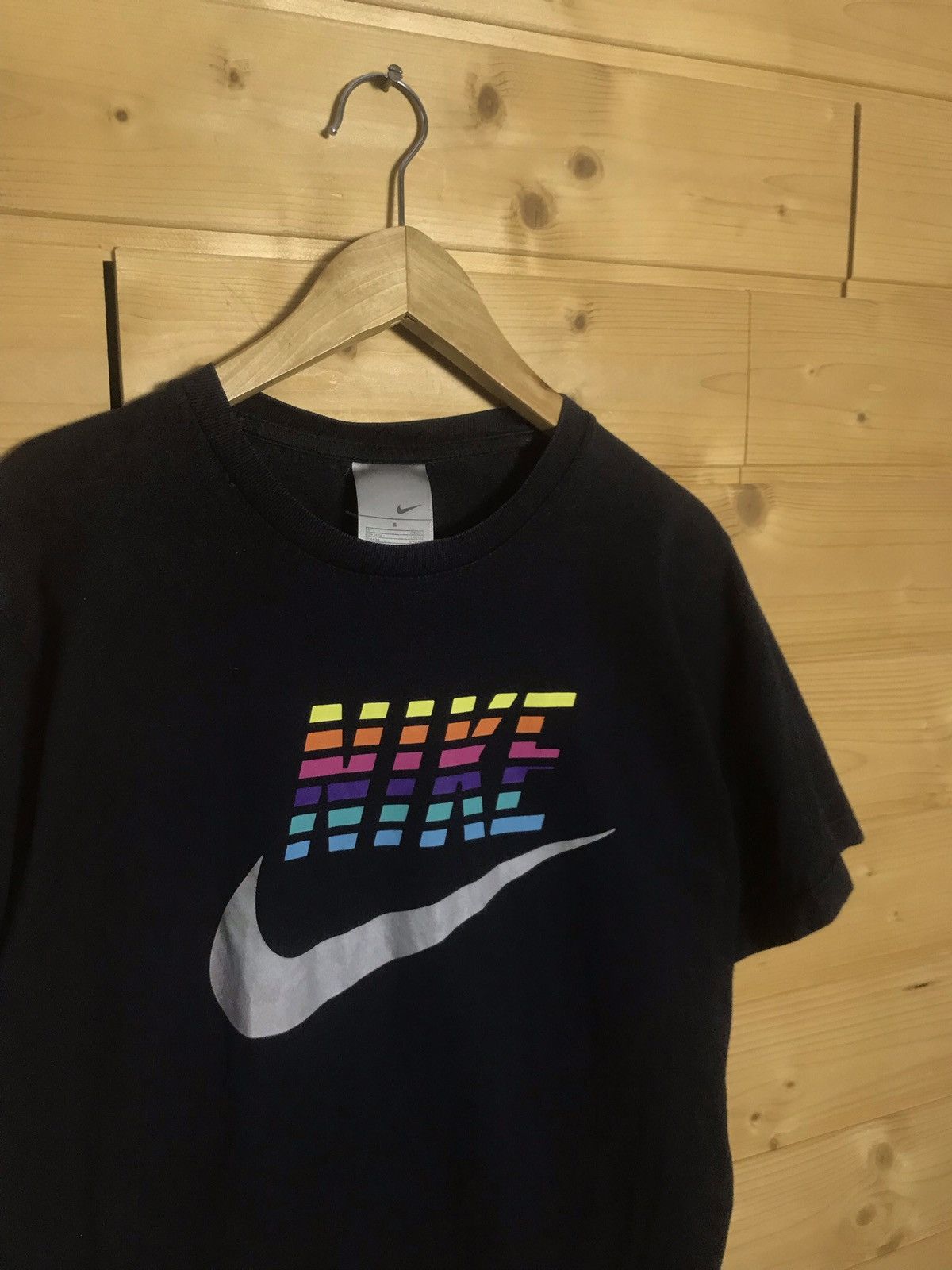 Vintage Vintage Nike big logo t-shirt Size US S / EU 44-46 / 1 - 1 Thumbnail