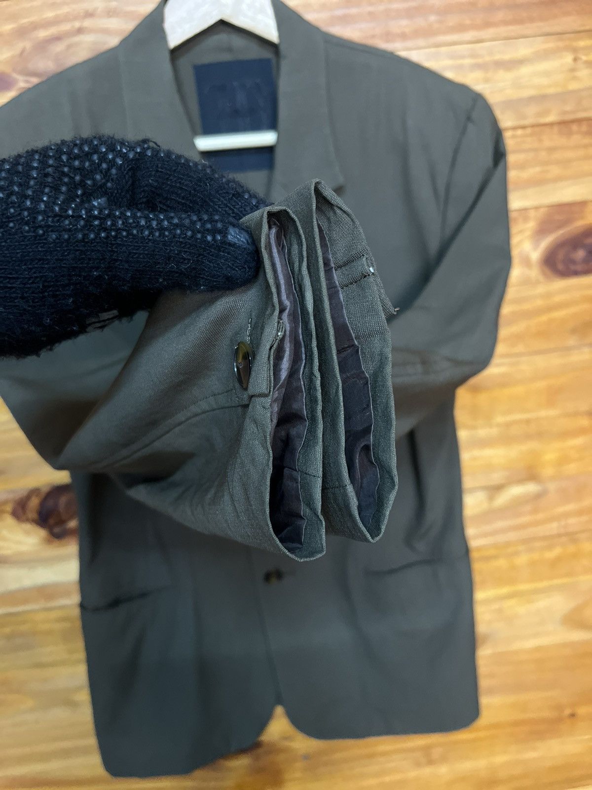 Yohji Yamamoto ARCHIVE🔥YOHJI YAMAMOTO WORKSHOP COATS Size M / US 6-8 / IT 42-44 - 8 Thumbnail